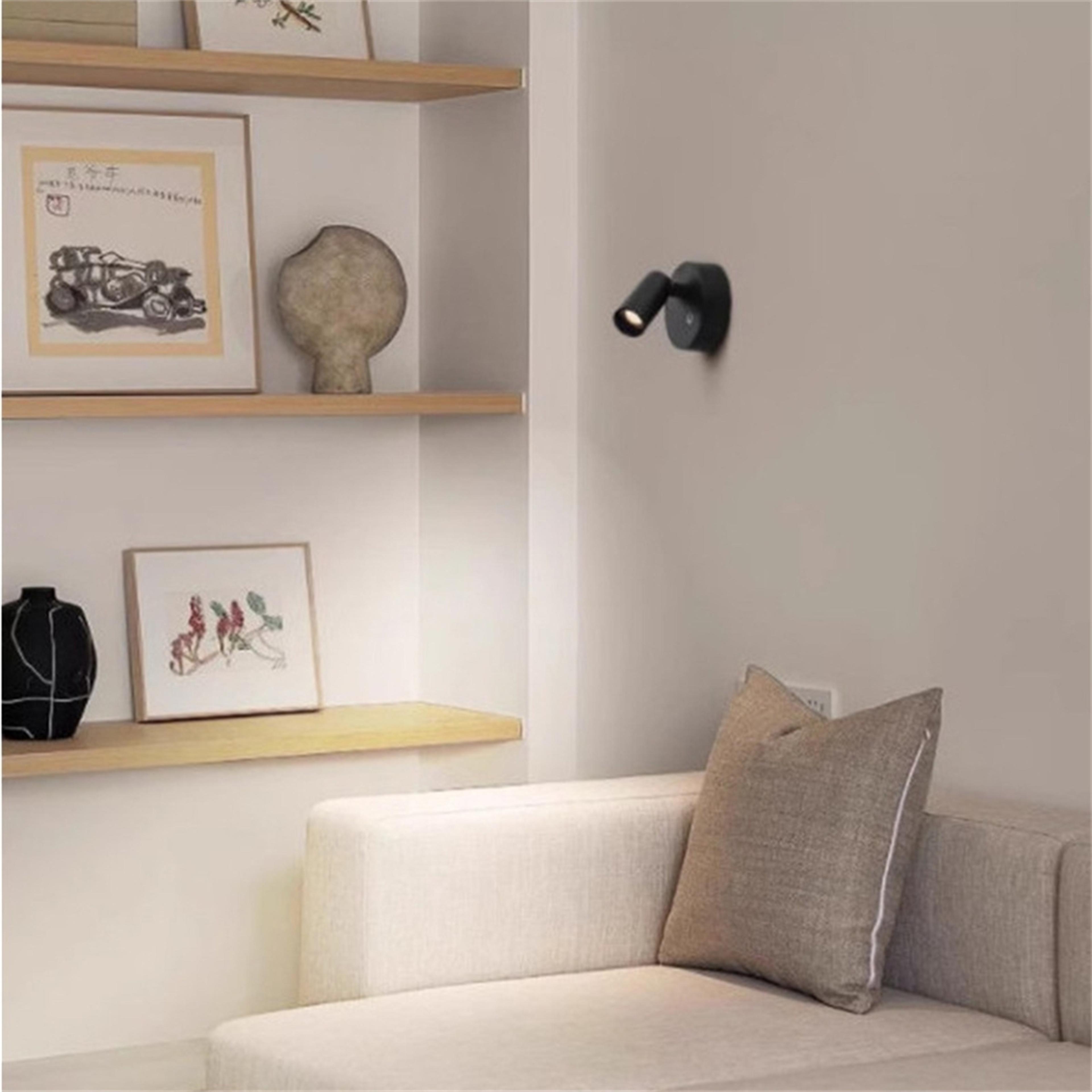 Rechargeable Wall Light Wireless Magnetic Wall Lamp LED Reading Light For Bedroom Bedside 3