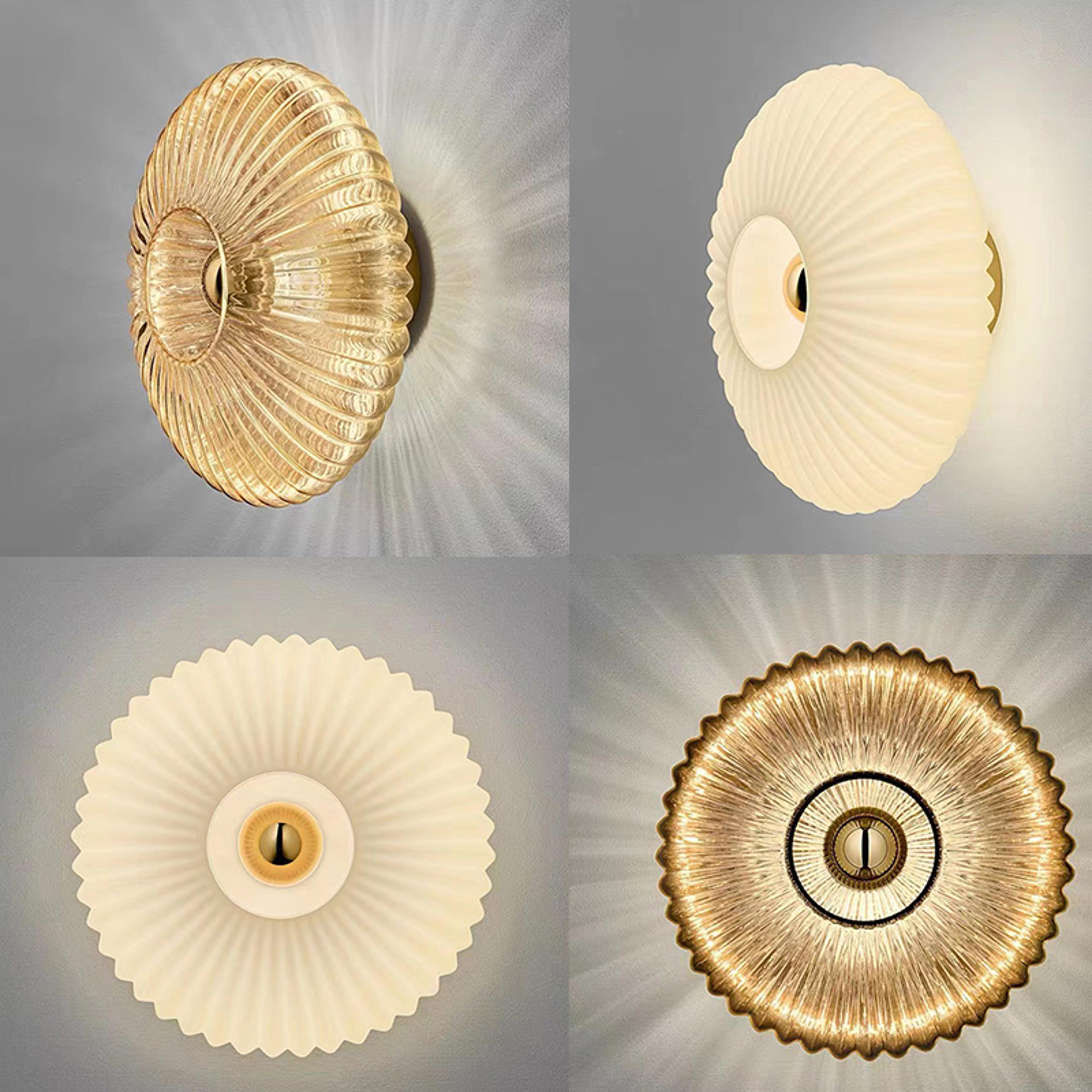 nordic wall lamp glass wall sconce modern bedroom hallway light fixture