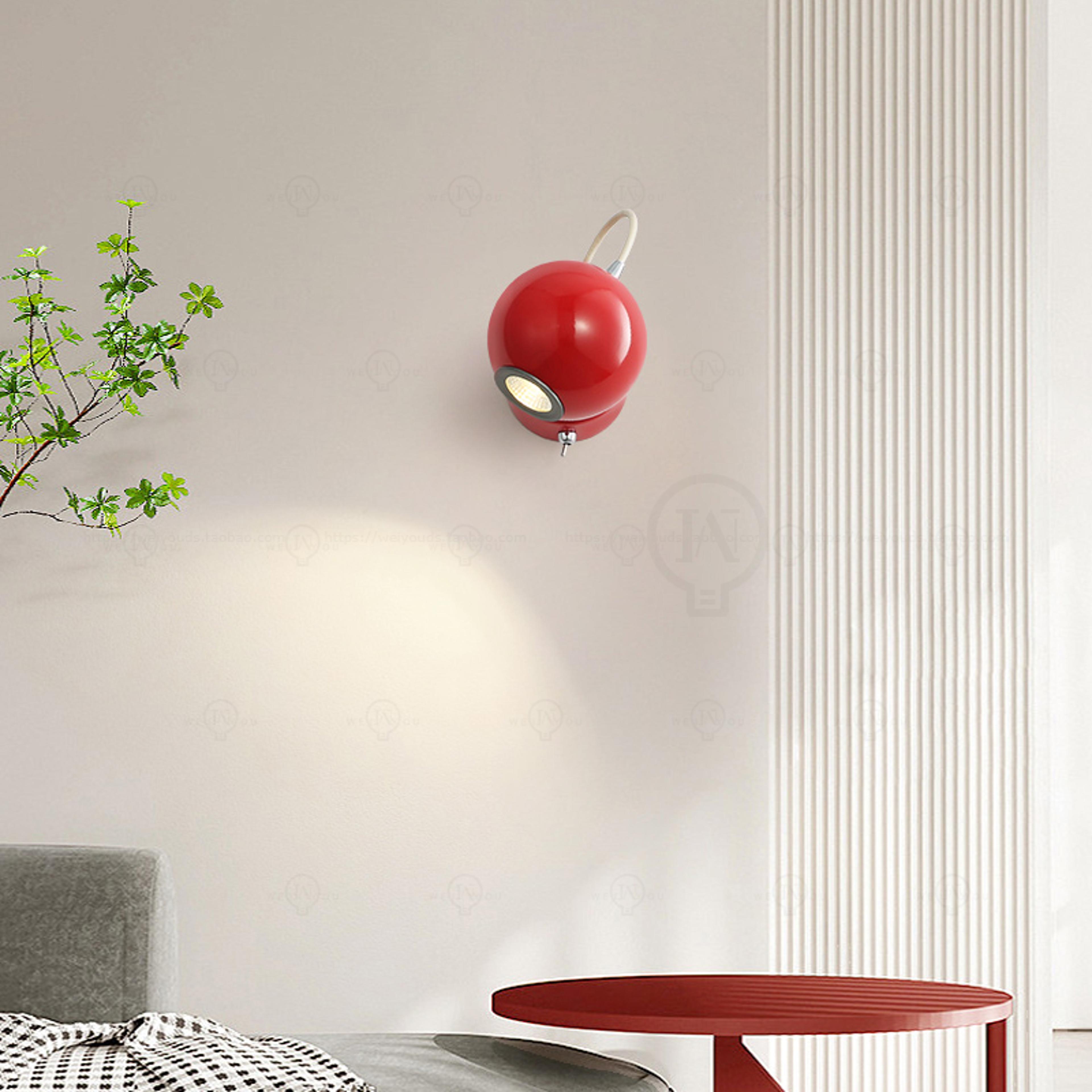Modern Adjustable Wall Lamp Minimalist Bedside Wall Lamp With Built In Switch 4