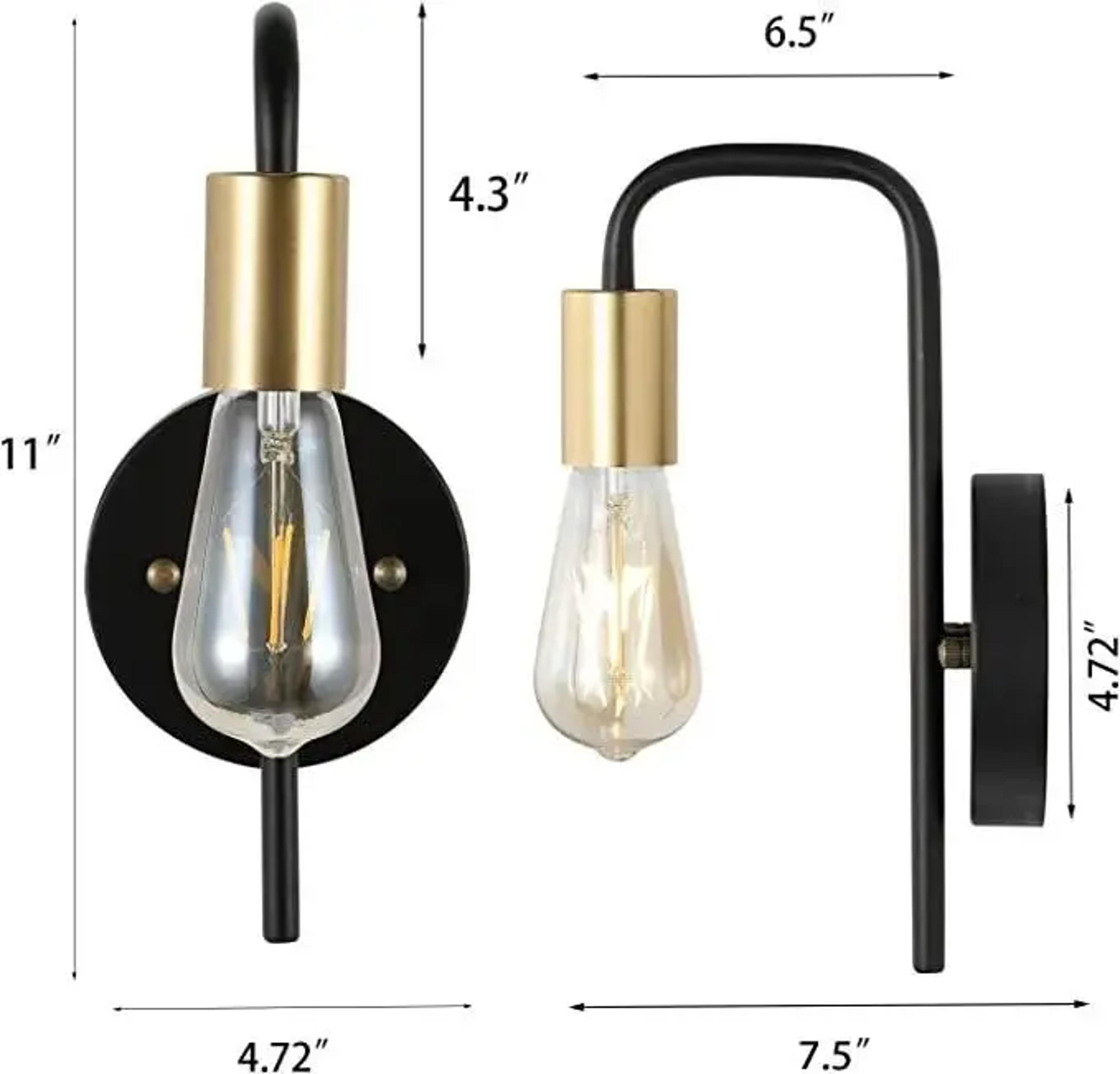 Nordic Bend Pipe Wall Lamp Modern Wall Lamp For Bedroom Living Room Lighting 6