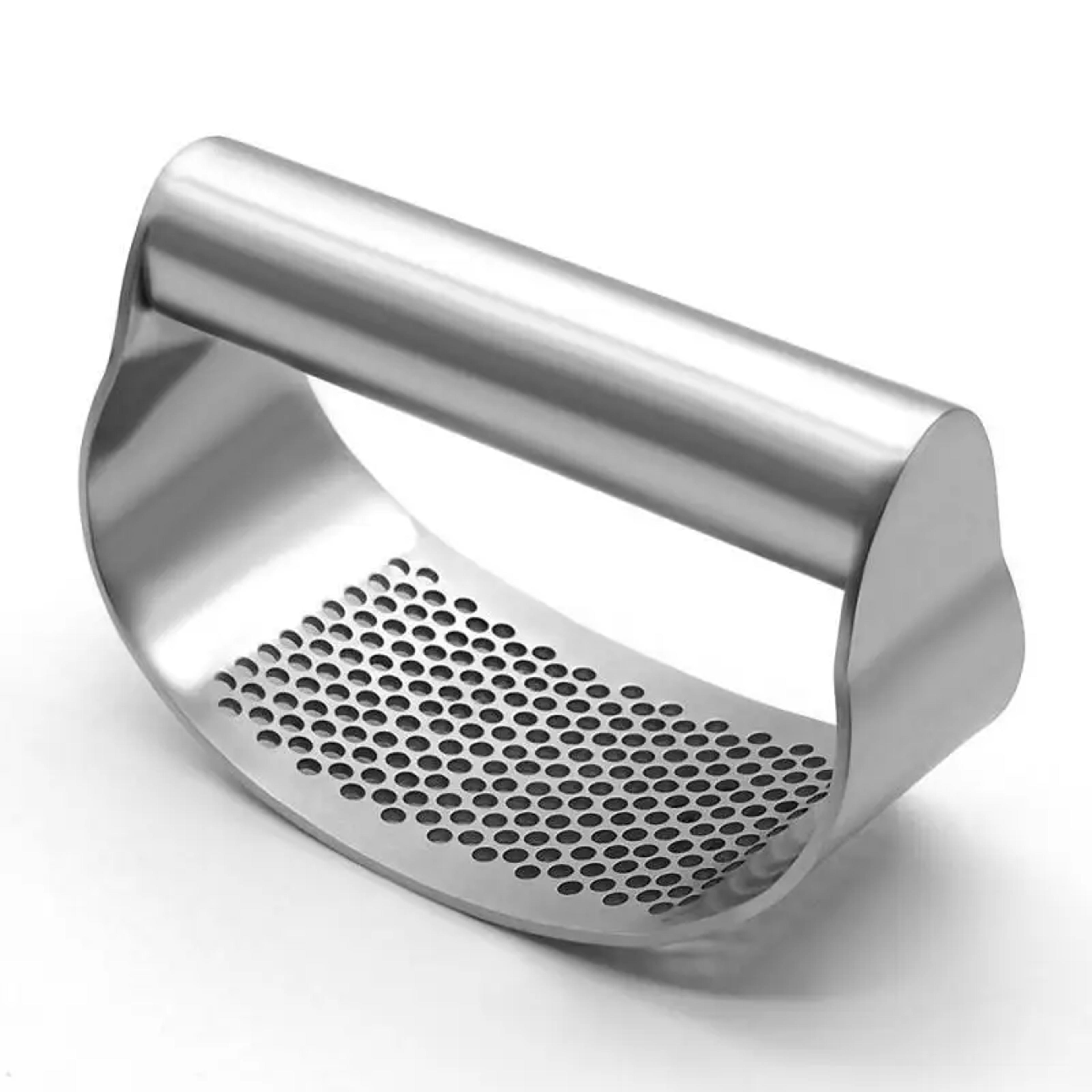 stainless steel garlic press crusher manual garlic mincer kitchen tool