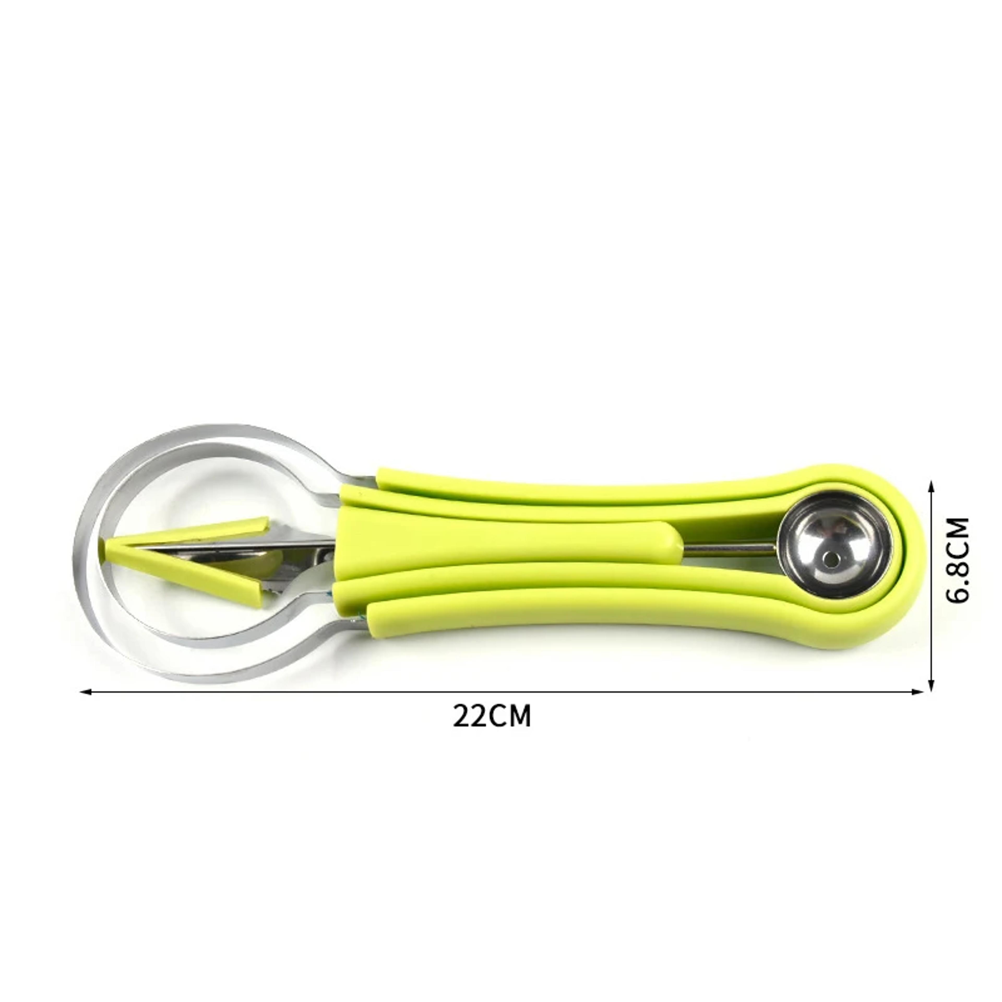 Watermelon Slicer Cutter Scoop Fruit Carving Tool For Easy Fruit Bowls And Platters 5