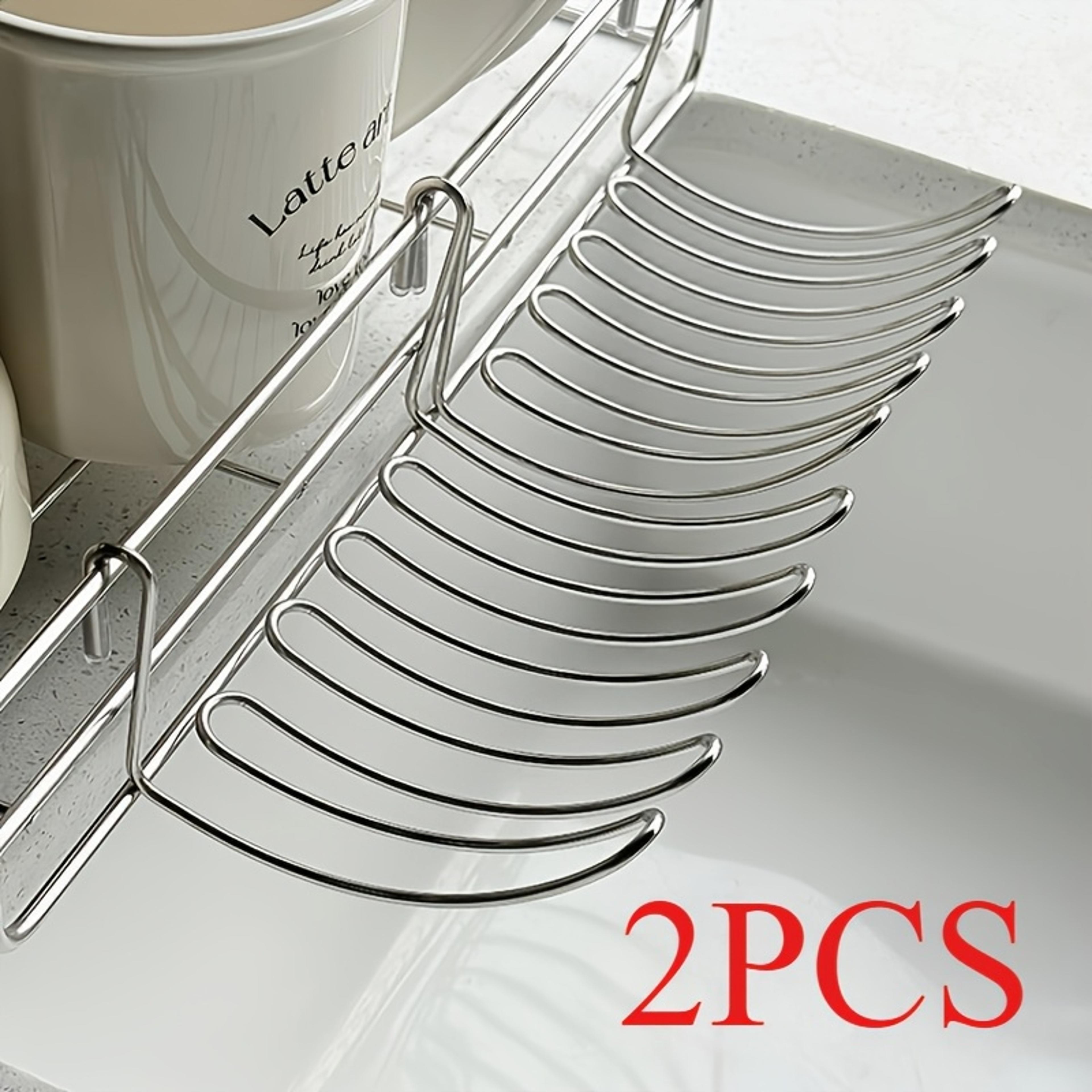 stainless steel sink organizer hanging basket expandable kitchen storage rack