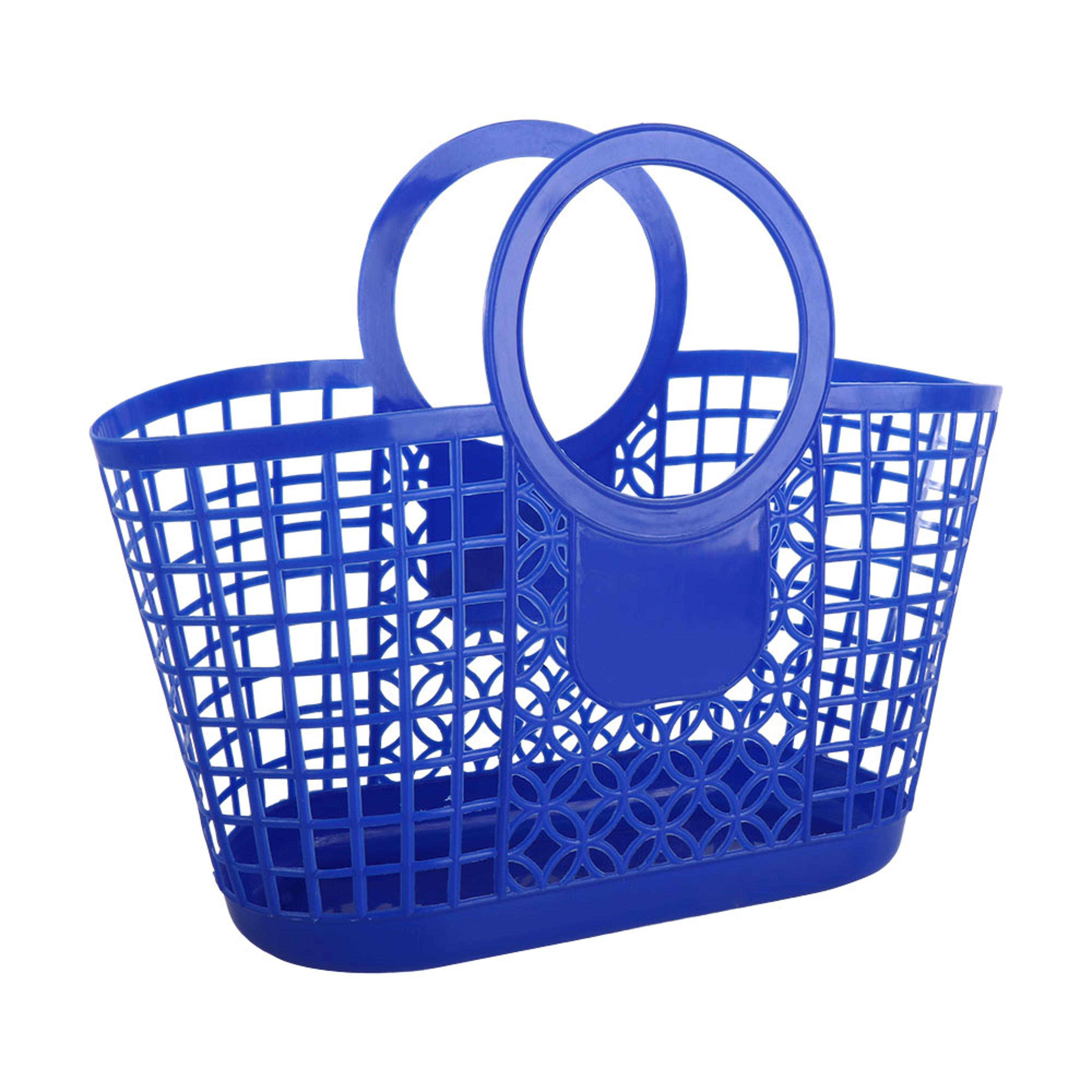 Multifunctional Plastic Storage Basket Portable Kitchen Shower And Toy Organizer 5