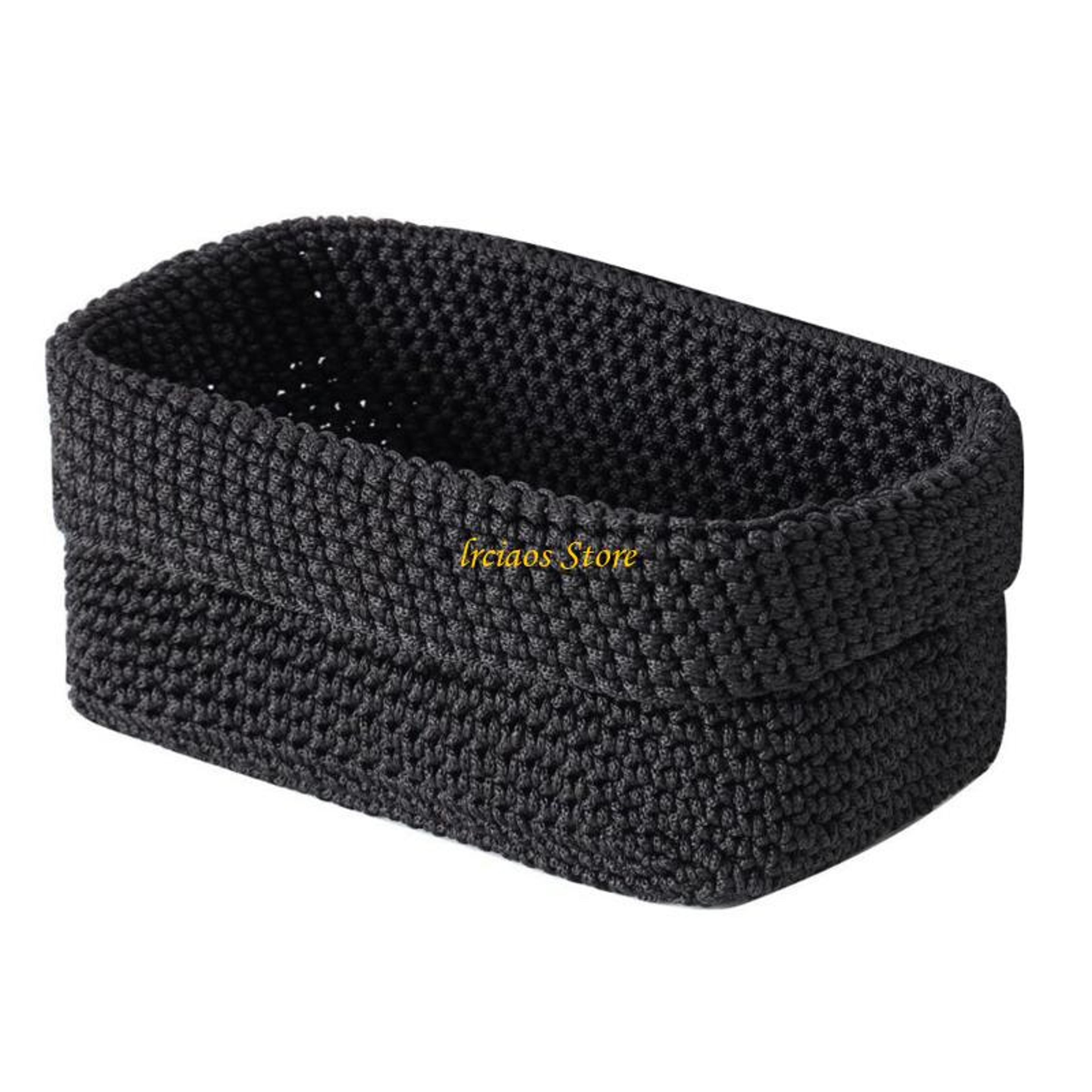Woven Storage Basket Bins Decorative Shelf Organizer Baskets For Home Organization 7