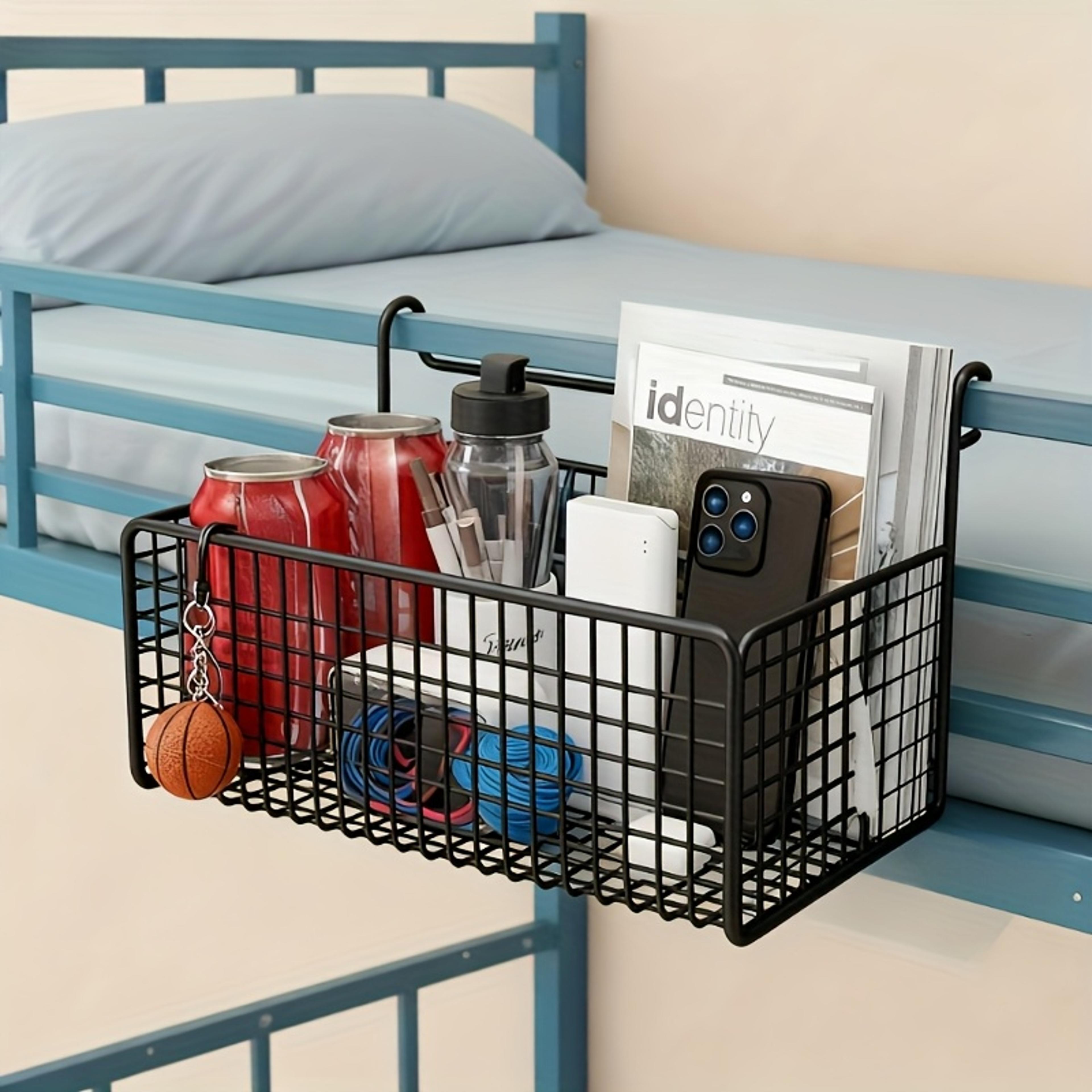 Bedside Storage Rack Space Saving Plastic Organizer Shelf For Dorm Rooms 3