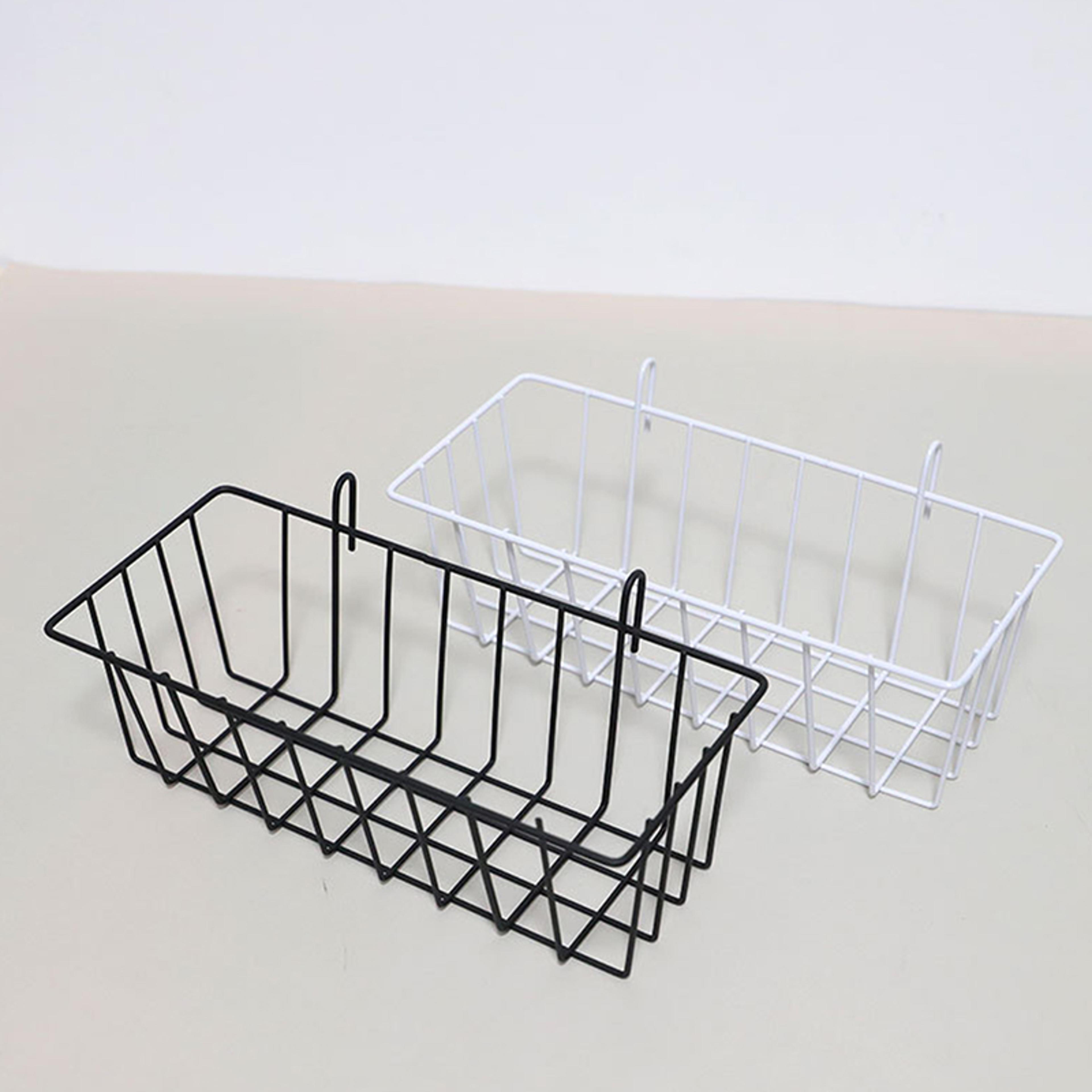 Metal Wall Hanging Basket And Wall Mounted Planter For Plants Storage And Home Decor 2