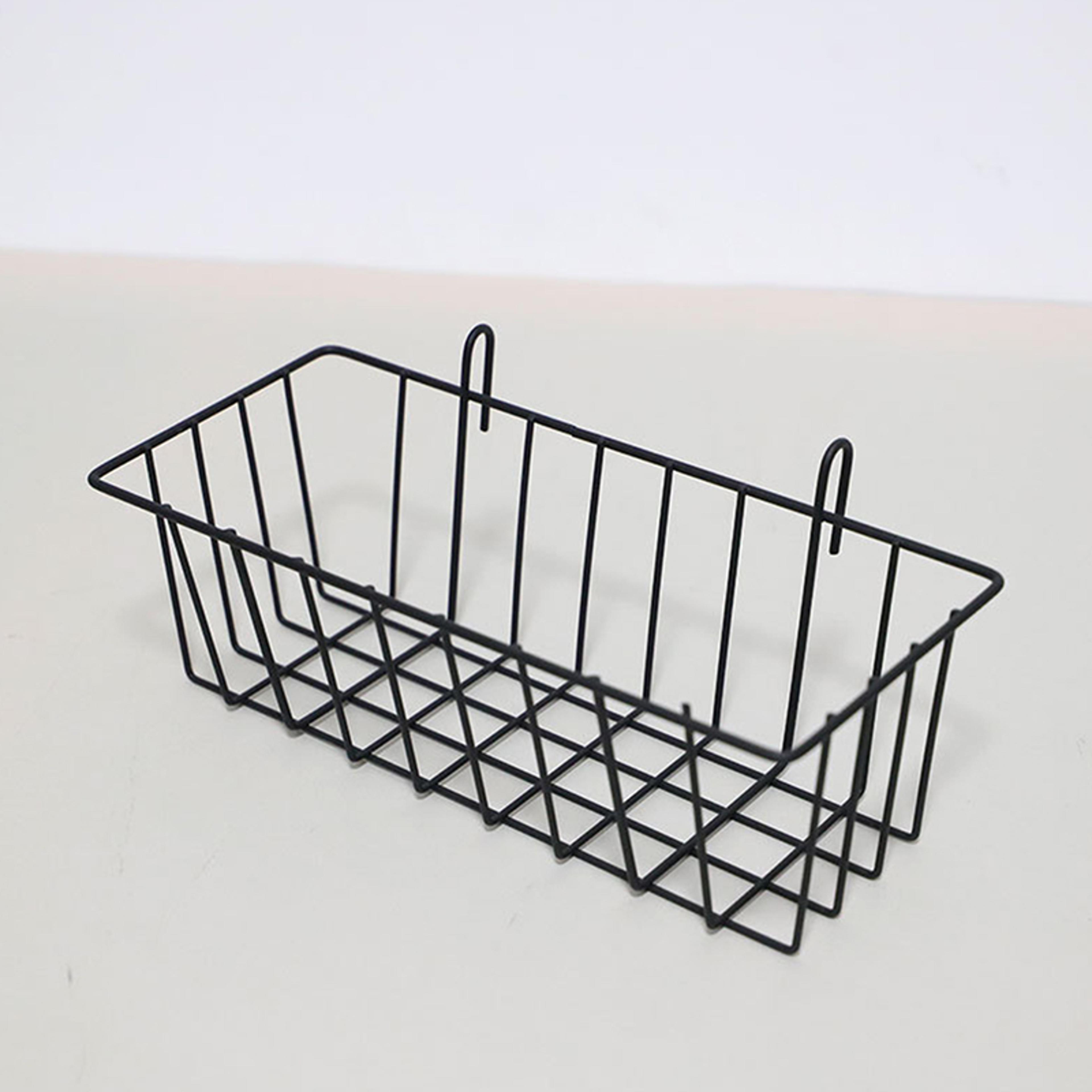 Metal Wall Hanging Basket And Wall Mounted Planter For Plants Storage And Home Decor 6