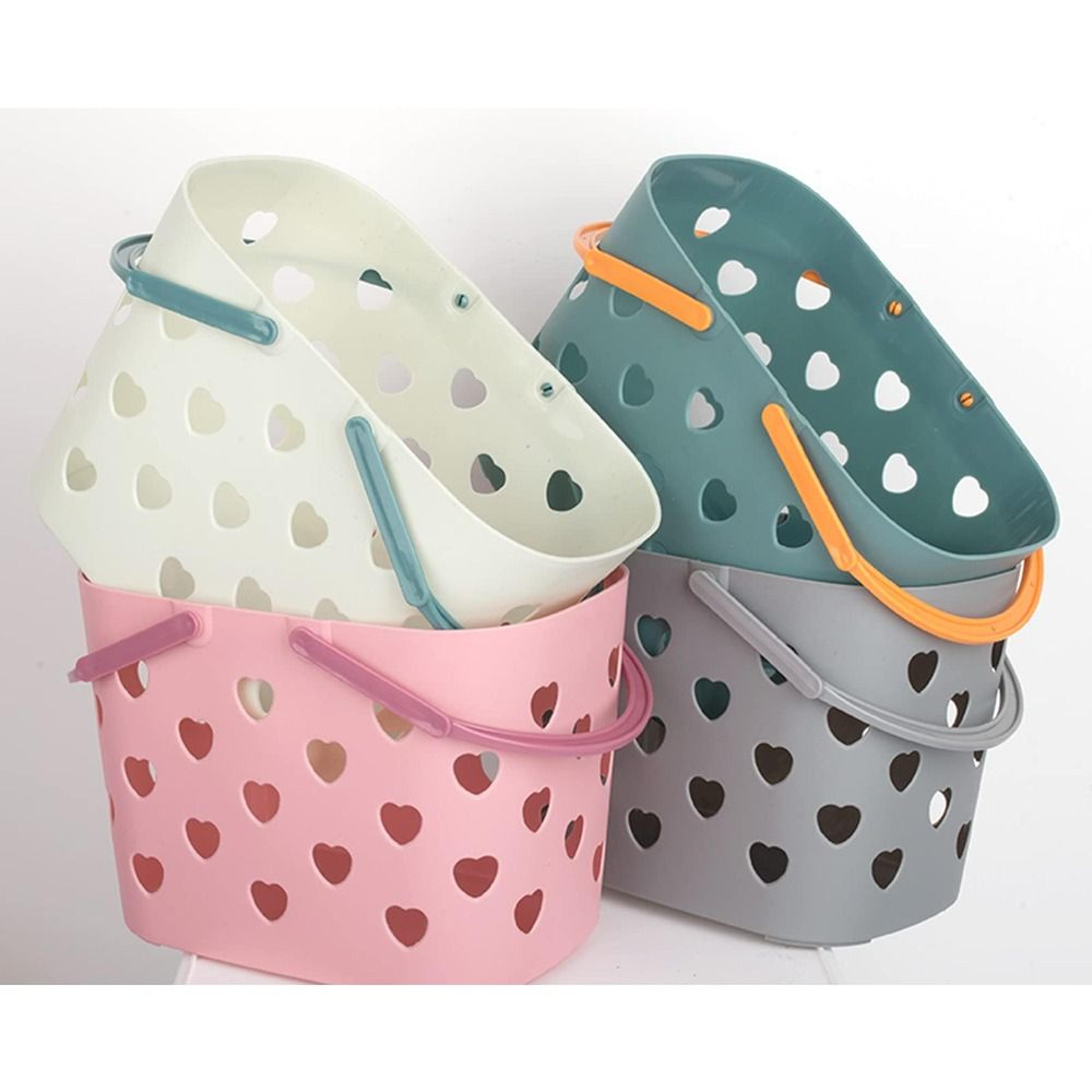 Large Capacity Portable Shower Caddy Basket With Handles Bathroom Organizer 4