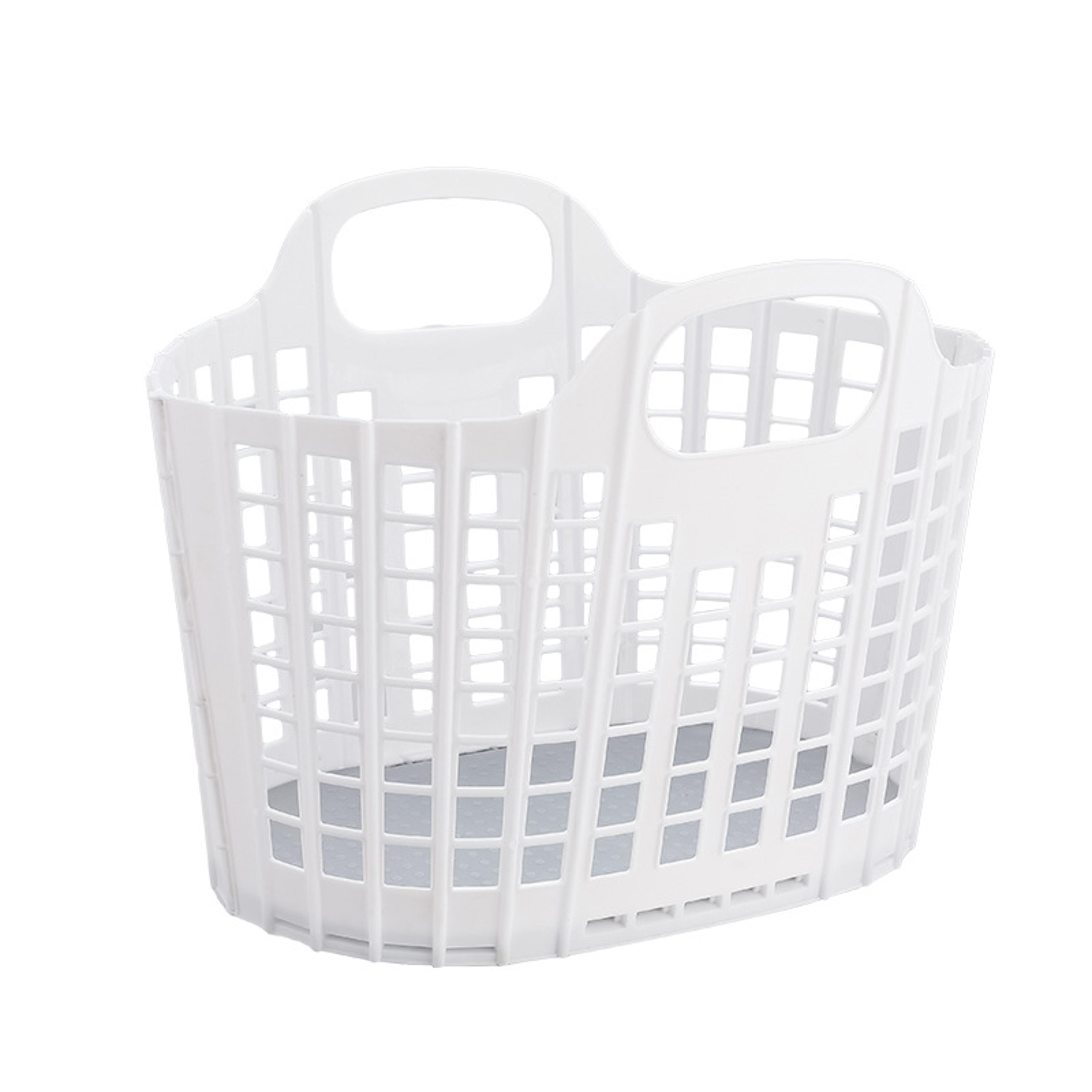 Foldable Storage Basket Portable Bathroom Organizer Space Saving Storage 7