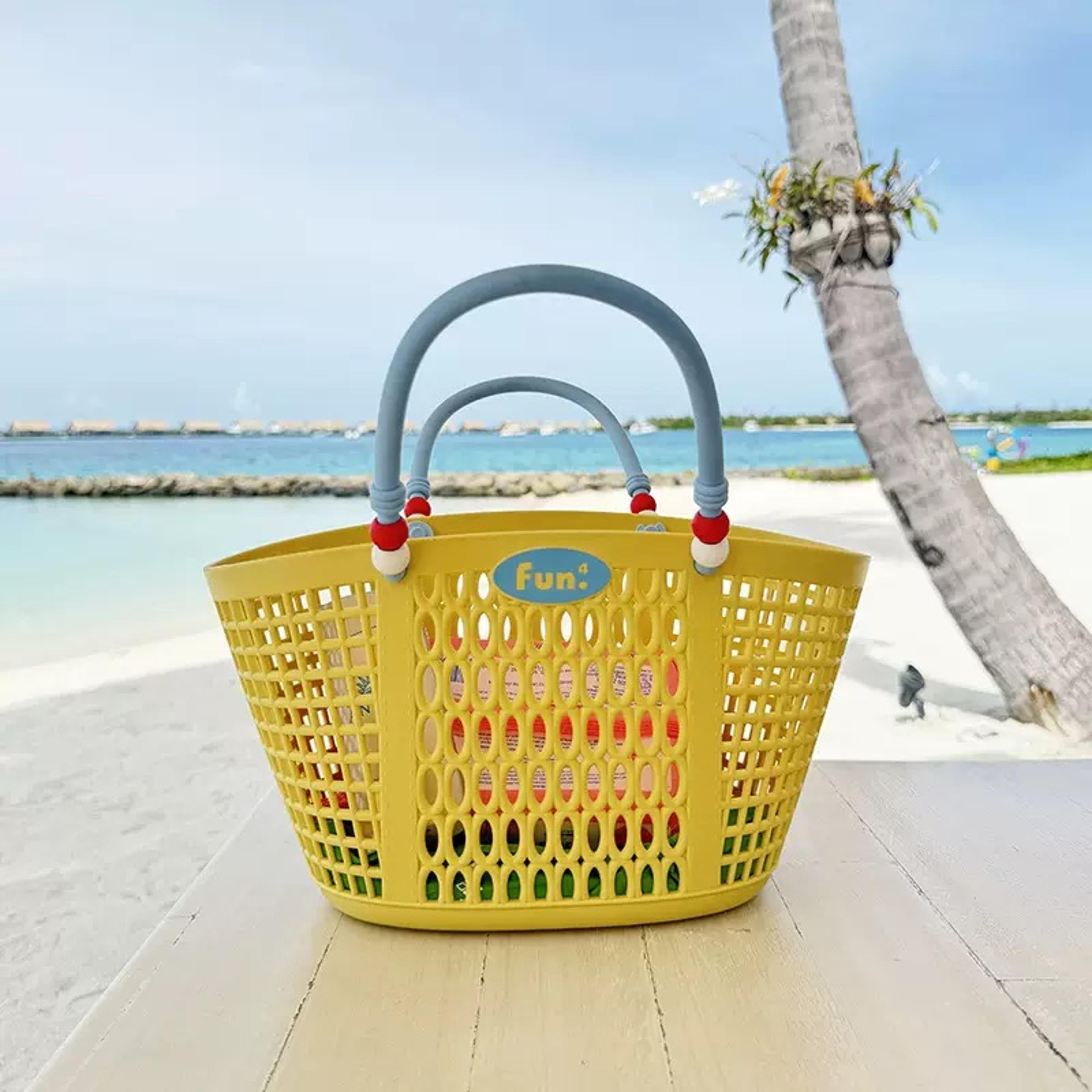 Waterproof Bathroom Storage Basket Drainable Shower Caddy For Bath Toiletries And Kitchen Use 4