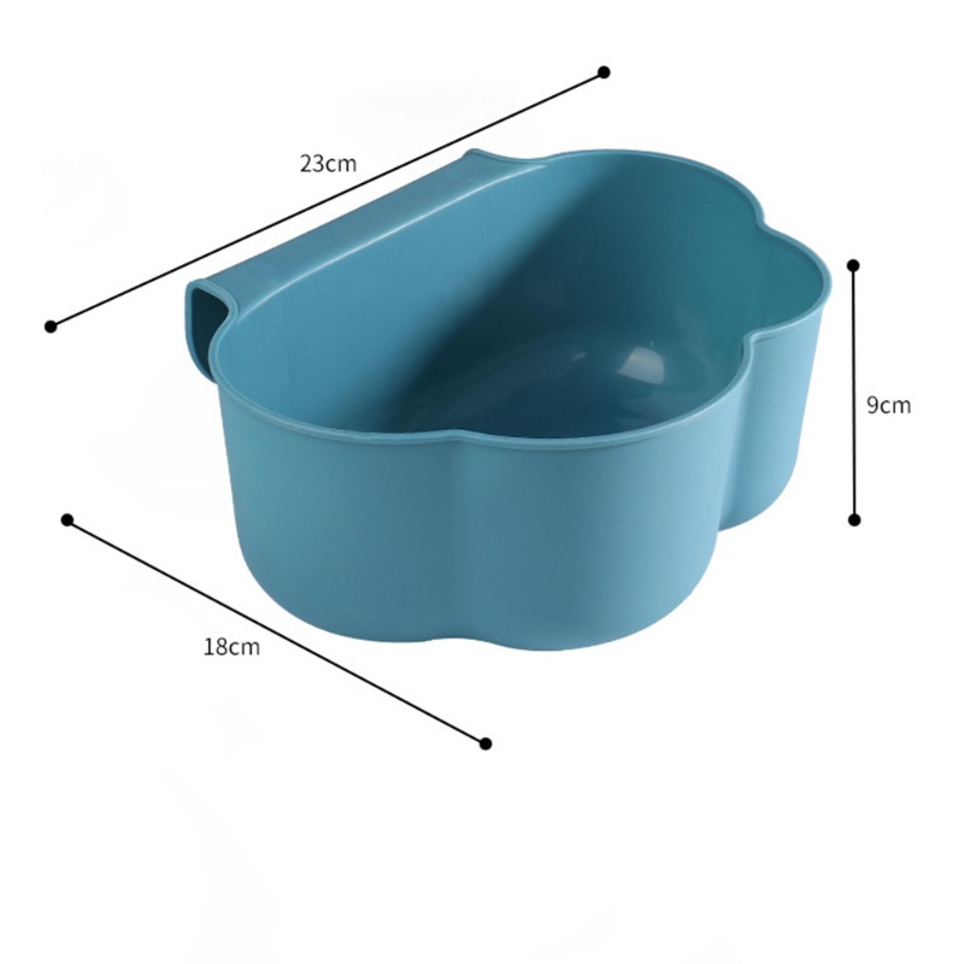 Cloud Shape Hanging Trash Can For Kitchen Cabinet Door Space Saving Garbage Bin 5