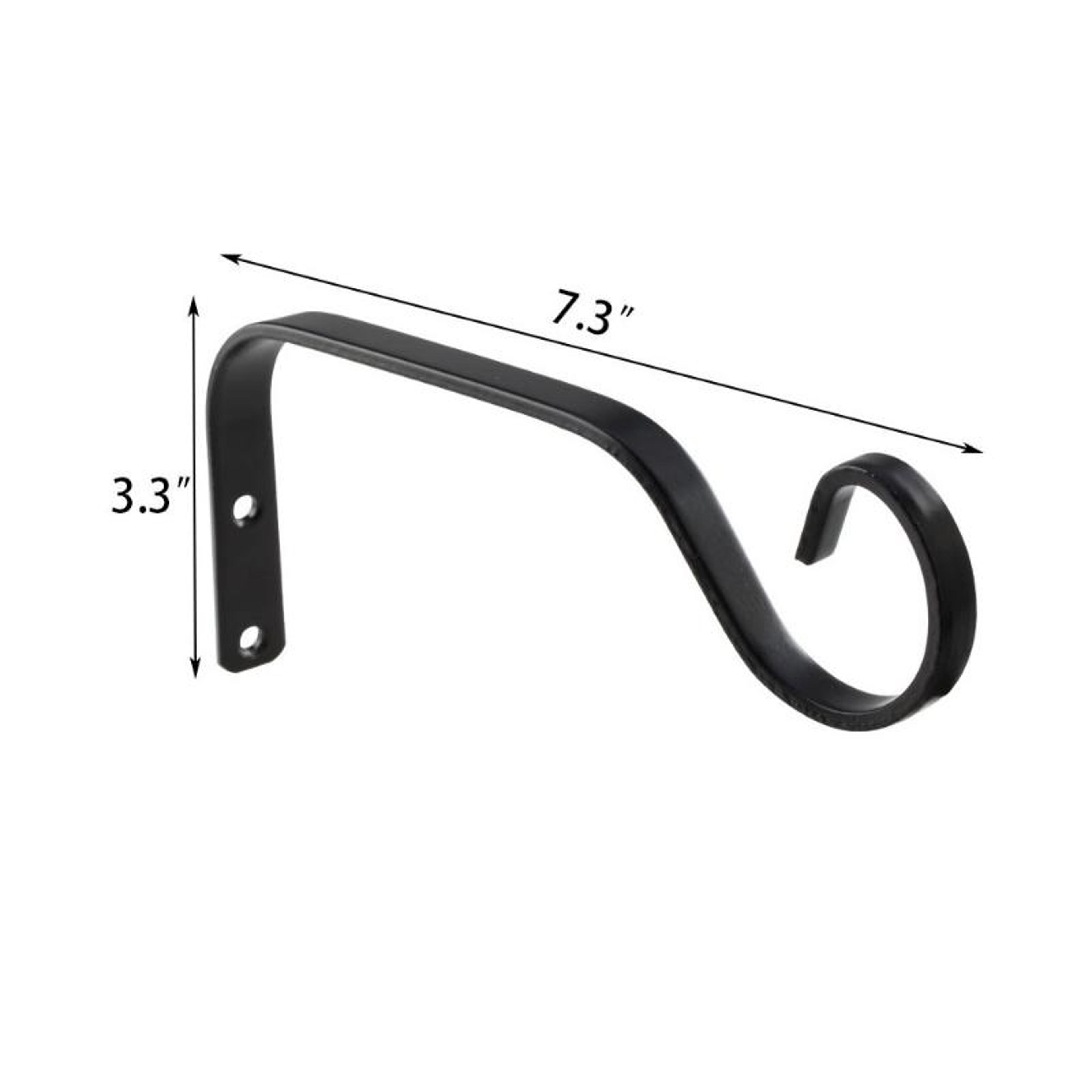 Iron Wall Mounted Plant Hanger Hook For Hanging Baskets And Garden Decor 6
