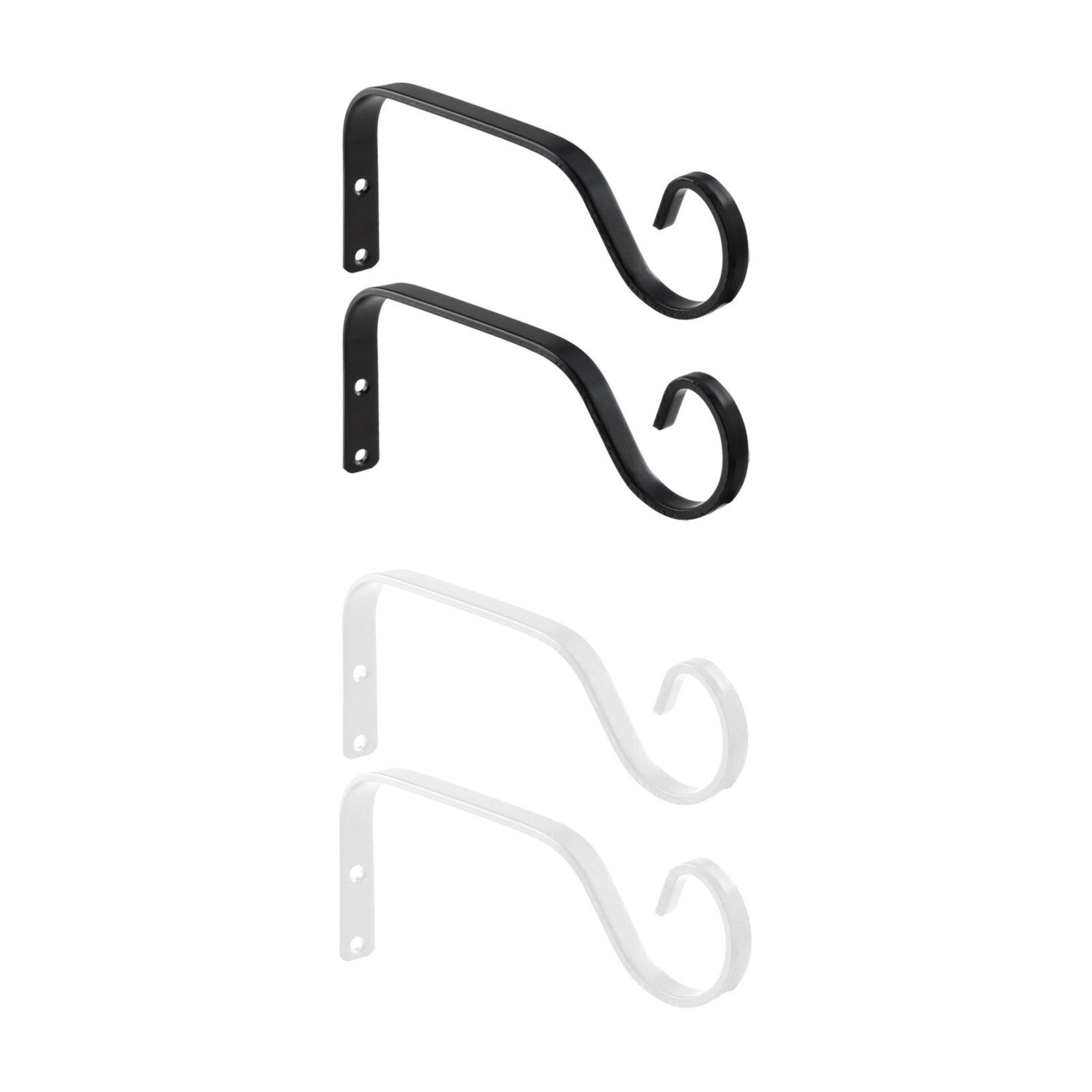 plant hanger brackets wall mounted hanging basket stand for indoor outdoor decor