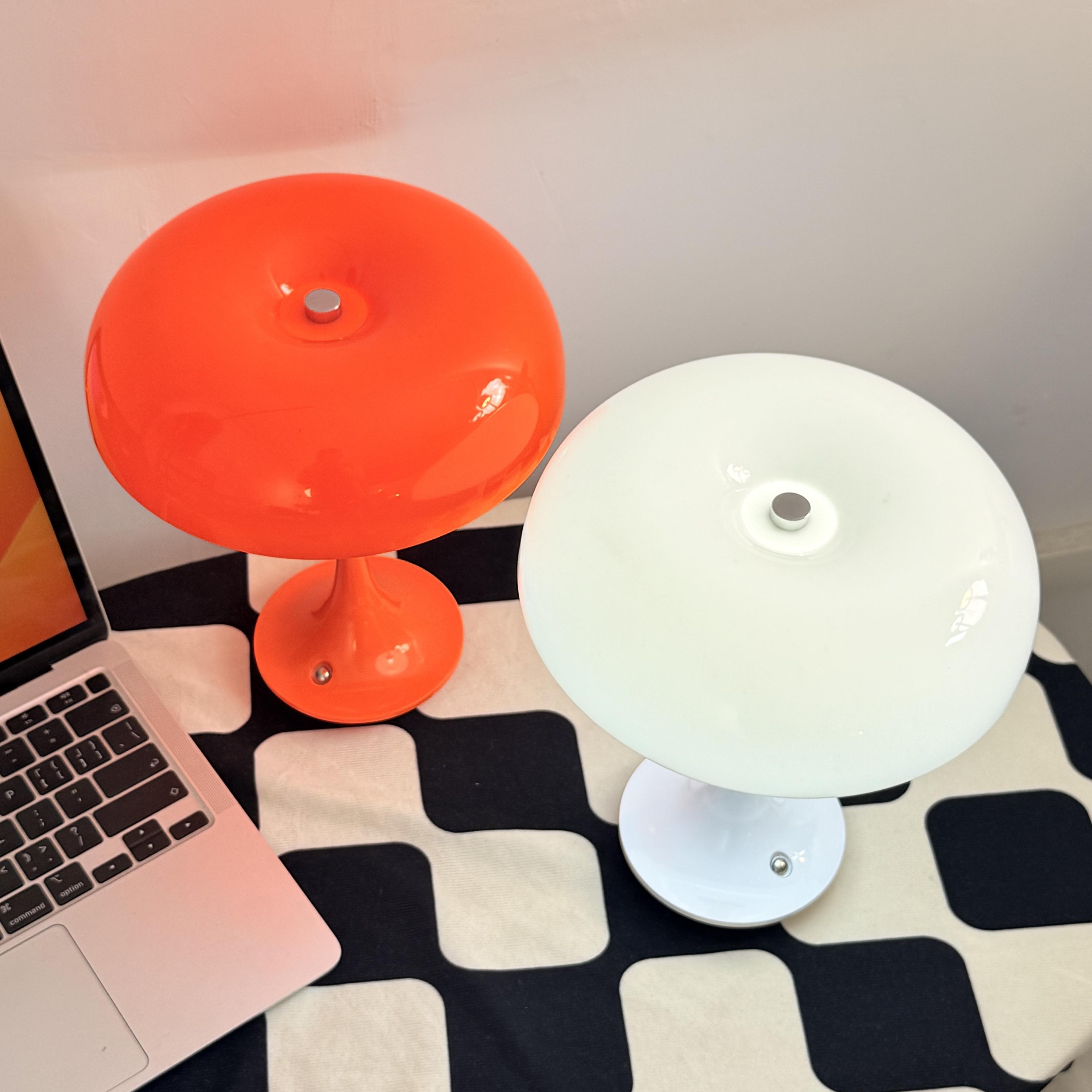 Mushroom Touch Control LED Table Lamp Cordless Rechargeable Night Light 2
