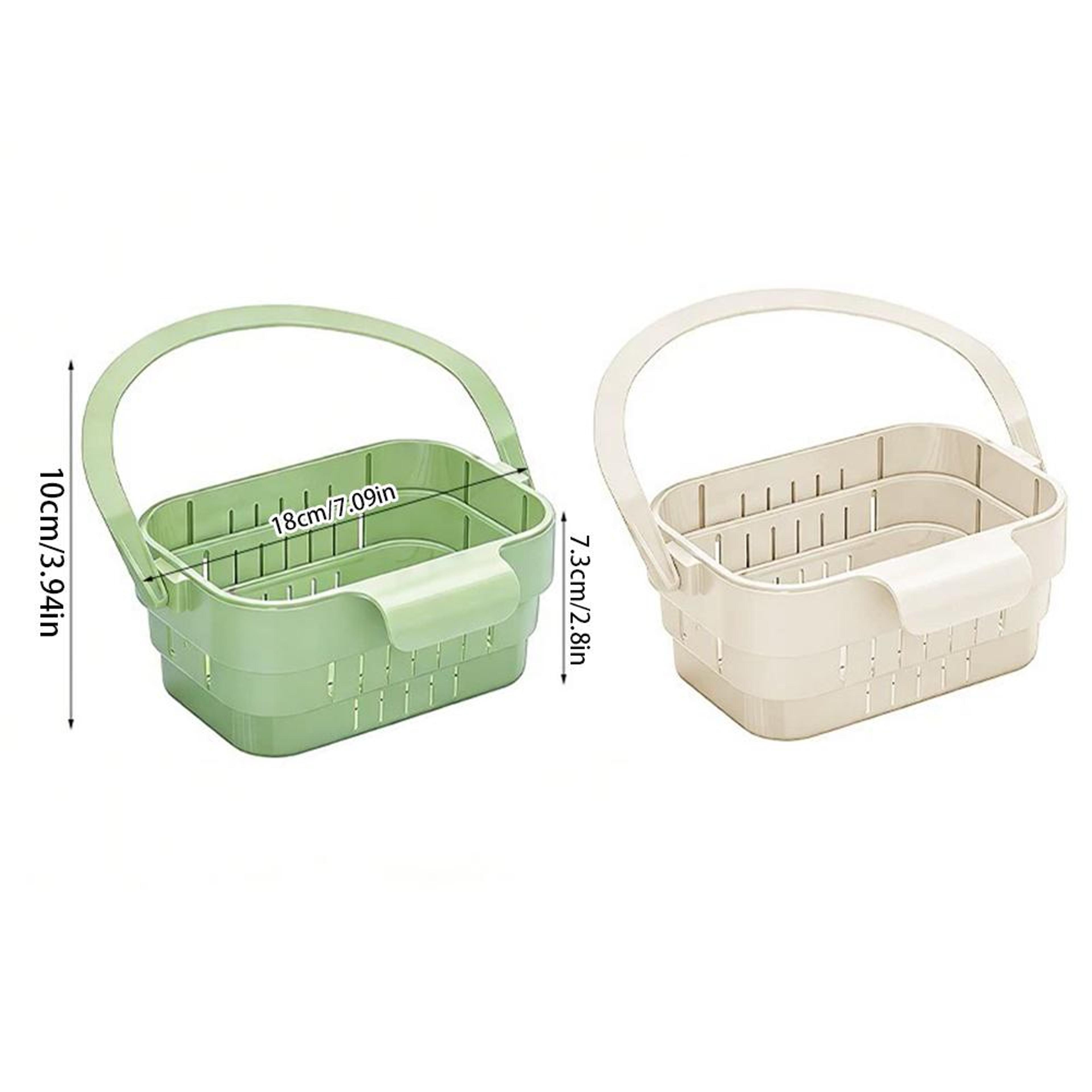 Foldable Kitchen Sink Strainer Basket Space Saving Hanging Colander For Small Kitchens And RVs 6