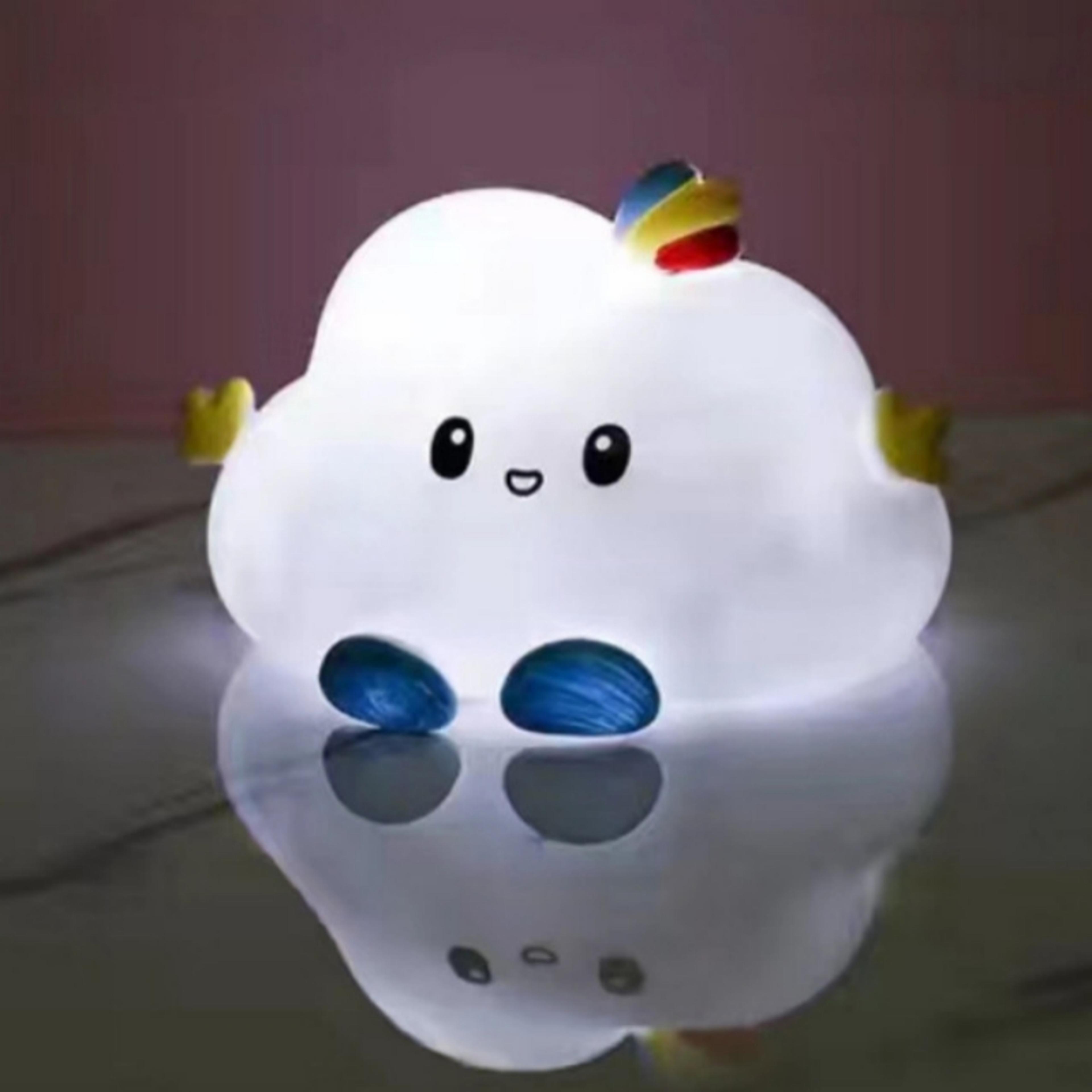 Cute Cloud Night Light For Kids Bedroom Soft Bedside Lamp Gift 5