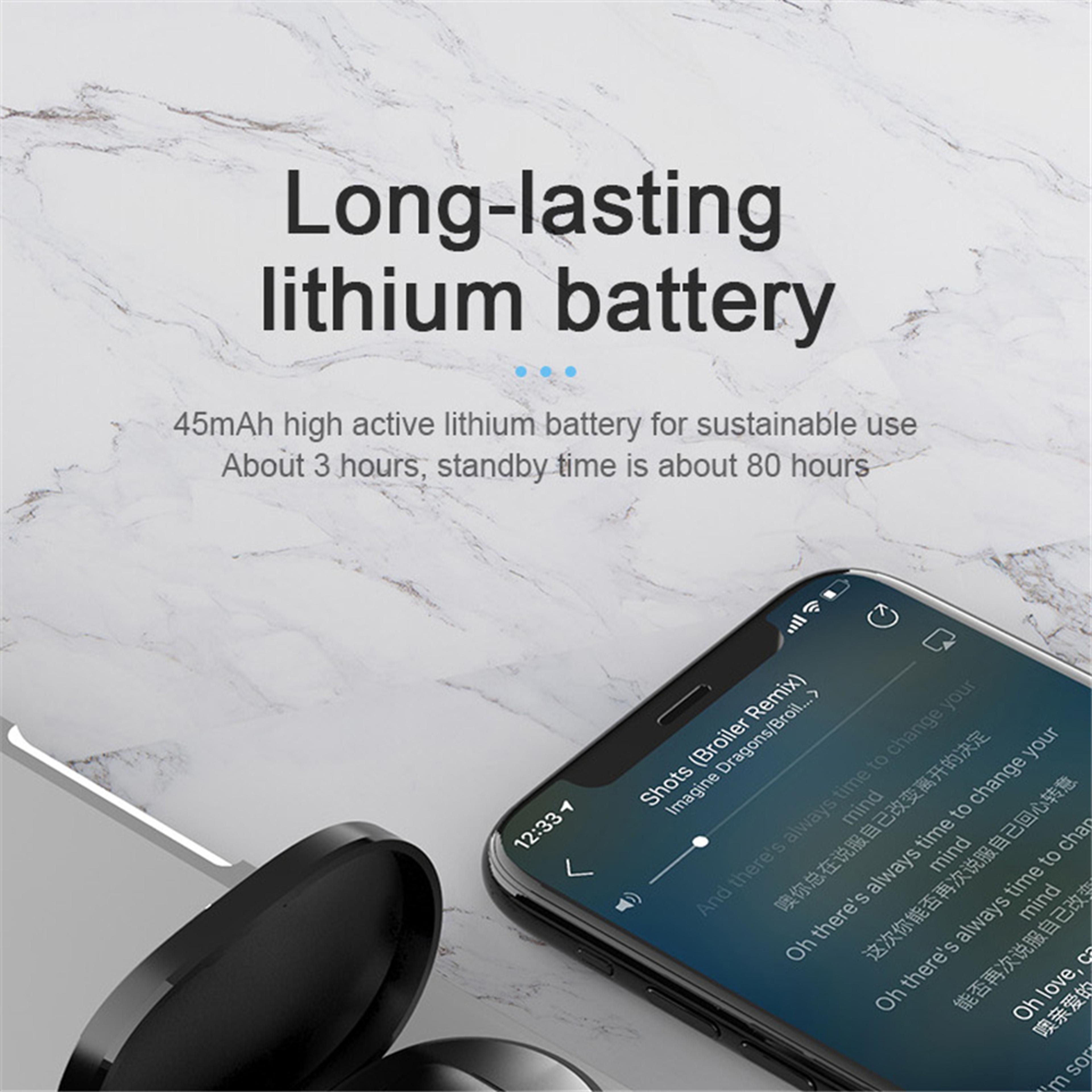 Wireless Bluetooth Earbuds With Touch Control LED Display Stereo Sound 4