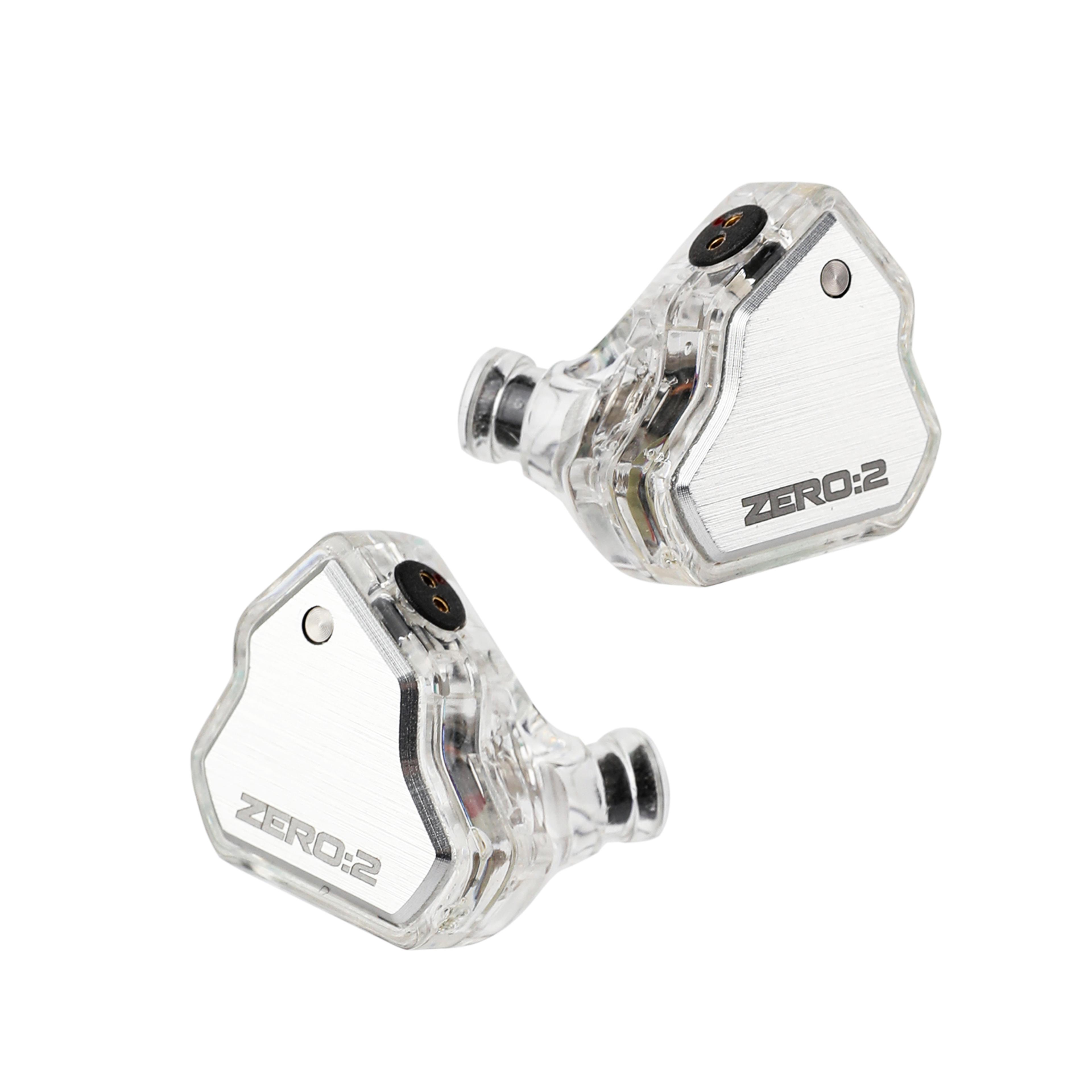 Zero II HiFi IEM Earphones With 10mm Dynamic Driver And Mic Cable 0