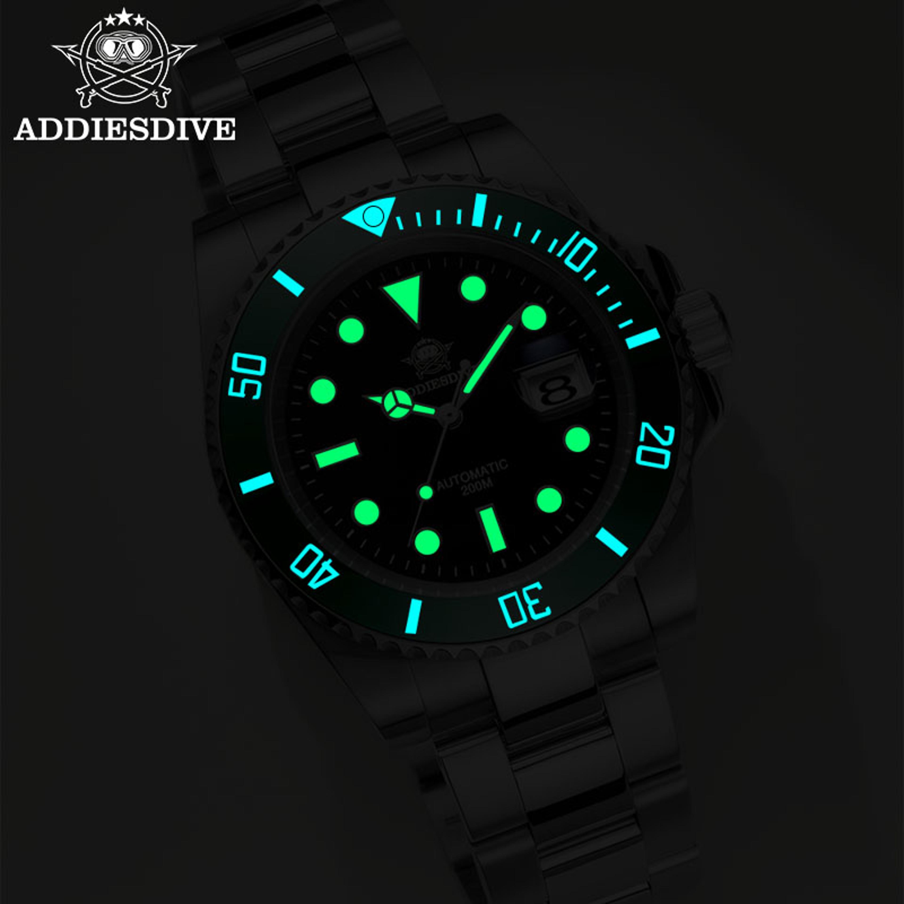 Automatic Mechanical Watch With Ceramic Bezel Waterproof Luminous Classic Timepiece 5