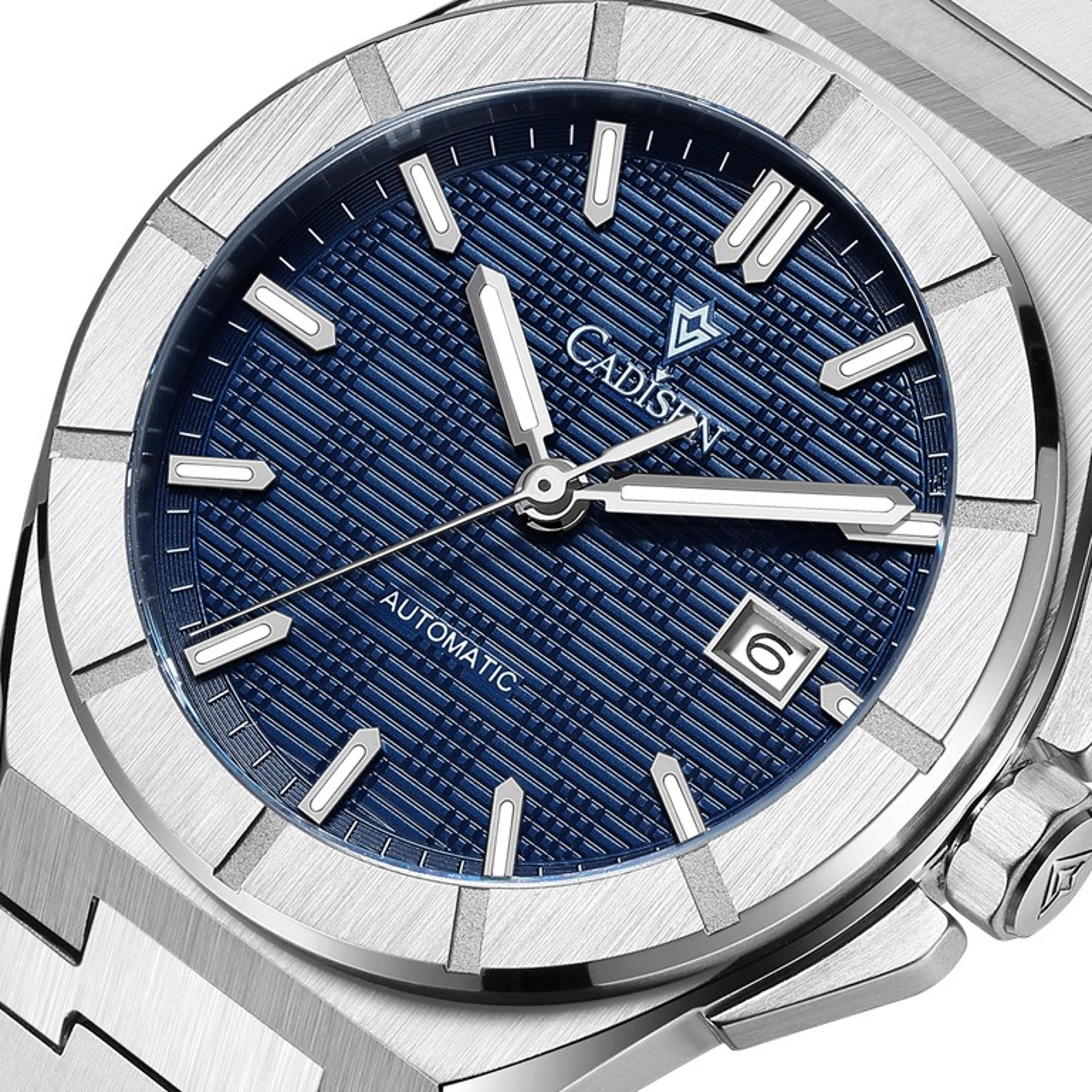 luxury men automatic mechanical watch 40mm sapphire crystal waterproof business wristwatch