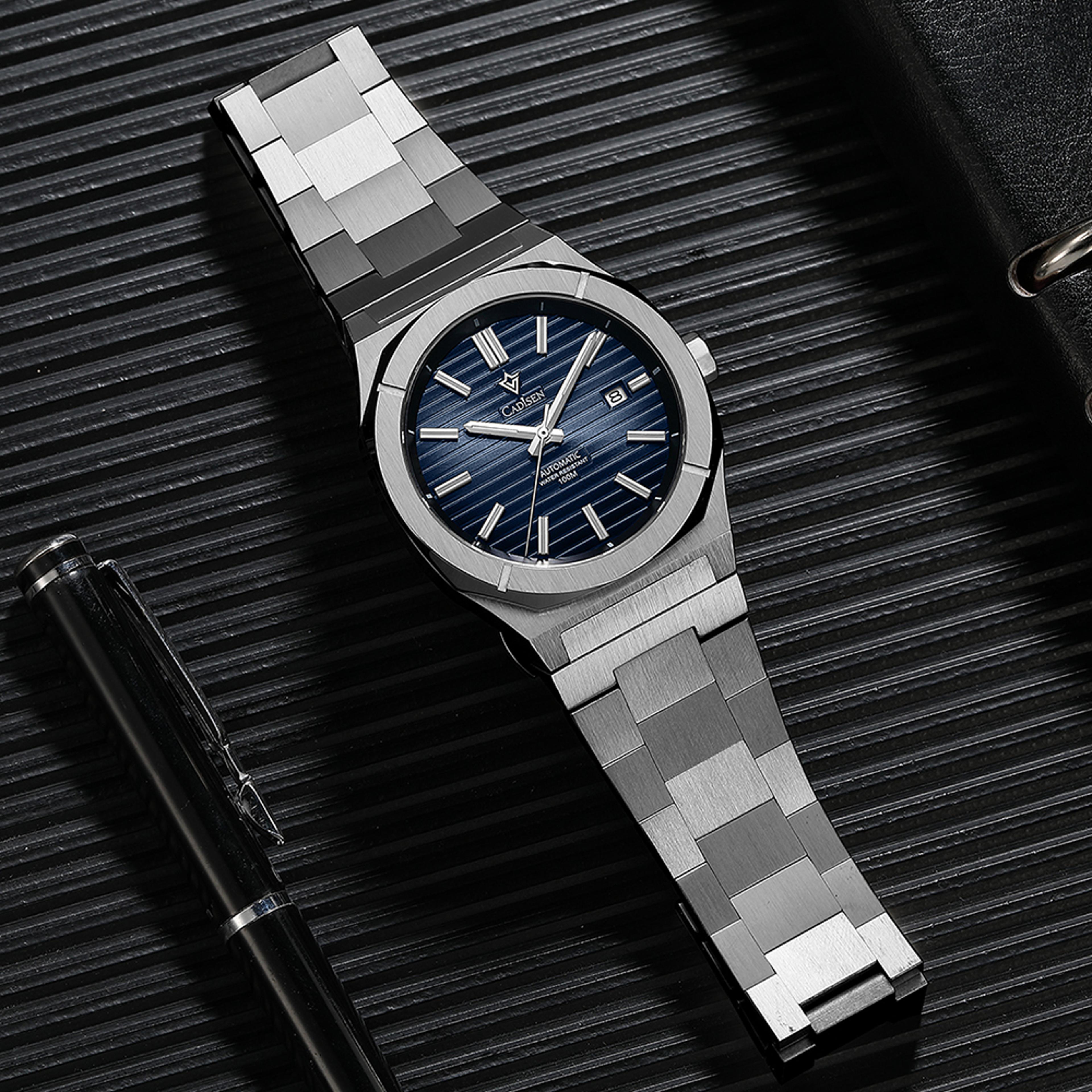 Sapphire Automatic Diver Watch For Men Waterproof Mechanical Timepiece 3