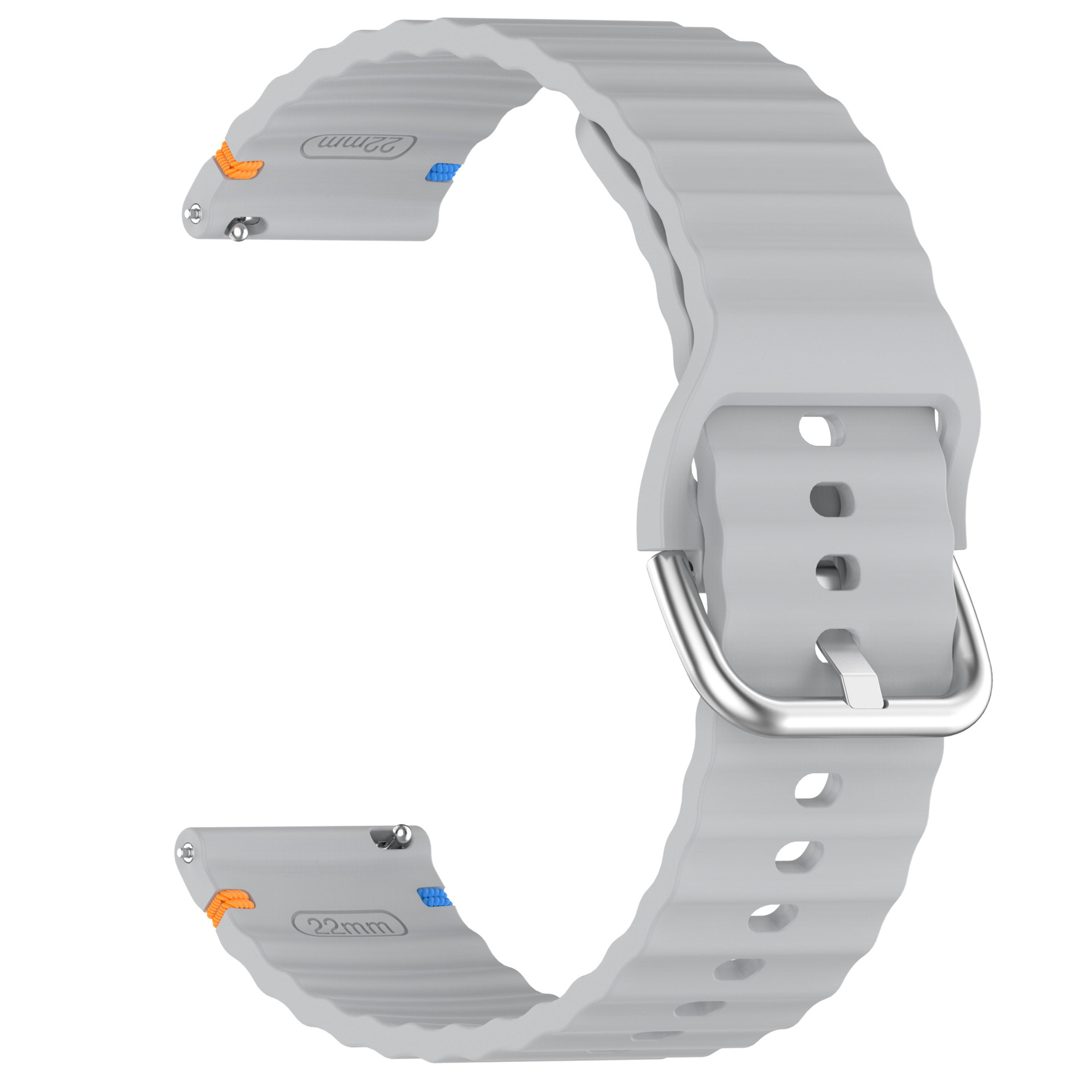 Watch Silicone Strap Quick Release Comfortable Wristband With Pin Buckle 12