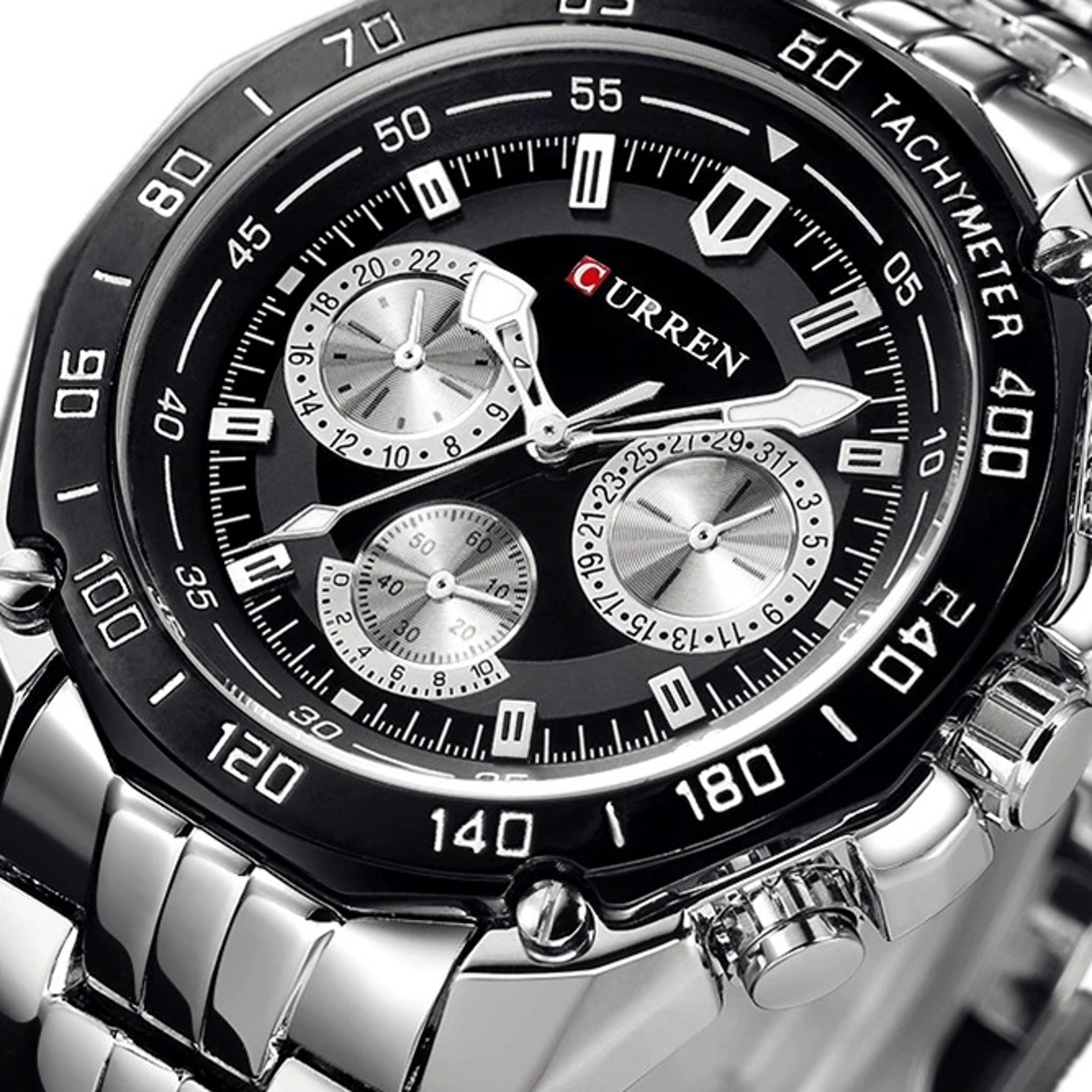 military stainless steel band mens quartz sport watch fashion wristwatch