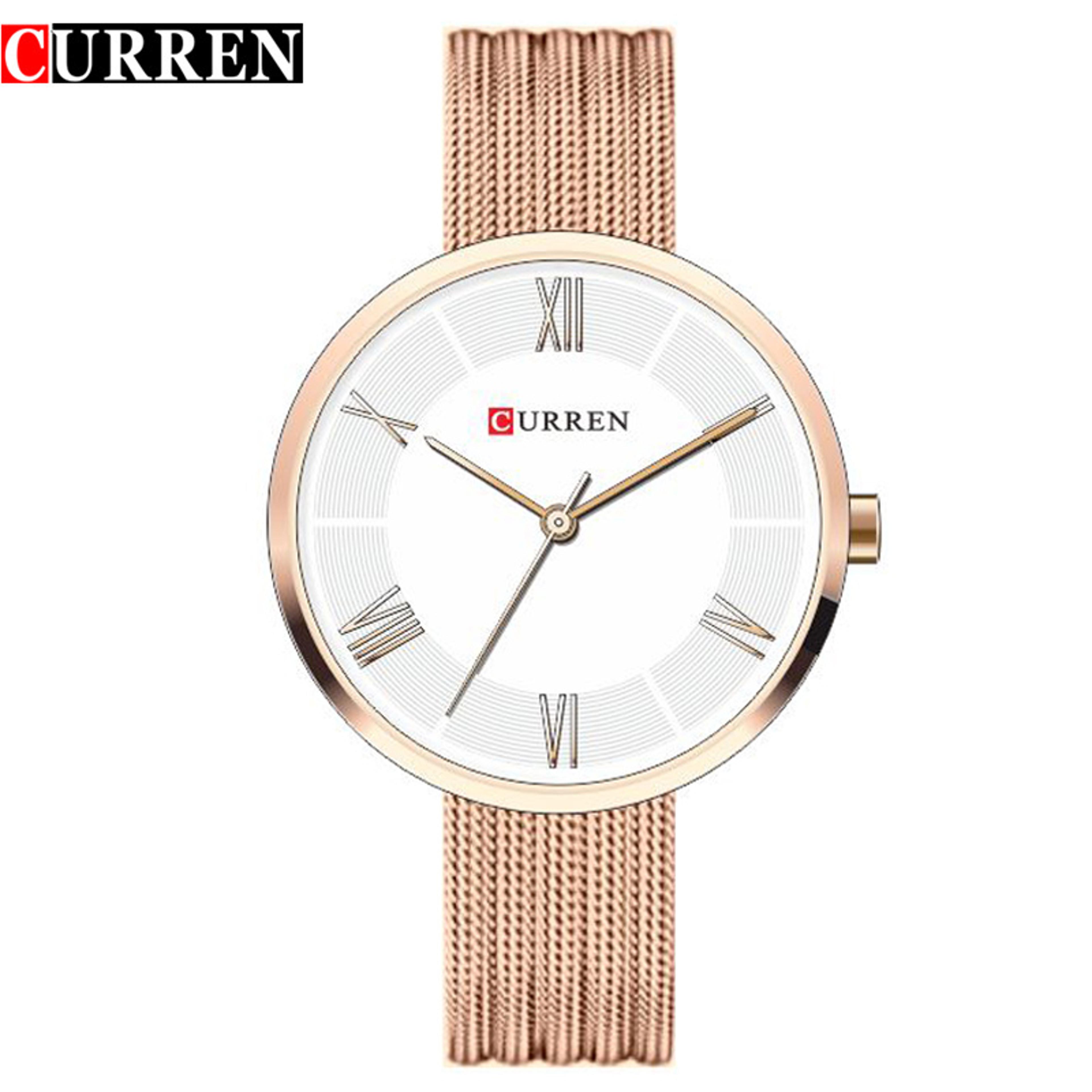 Small Dial Womens Quartz Watch Elegant Mesh Strap Waterproof Fashion Wristwatch 8