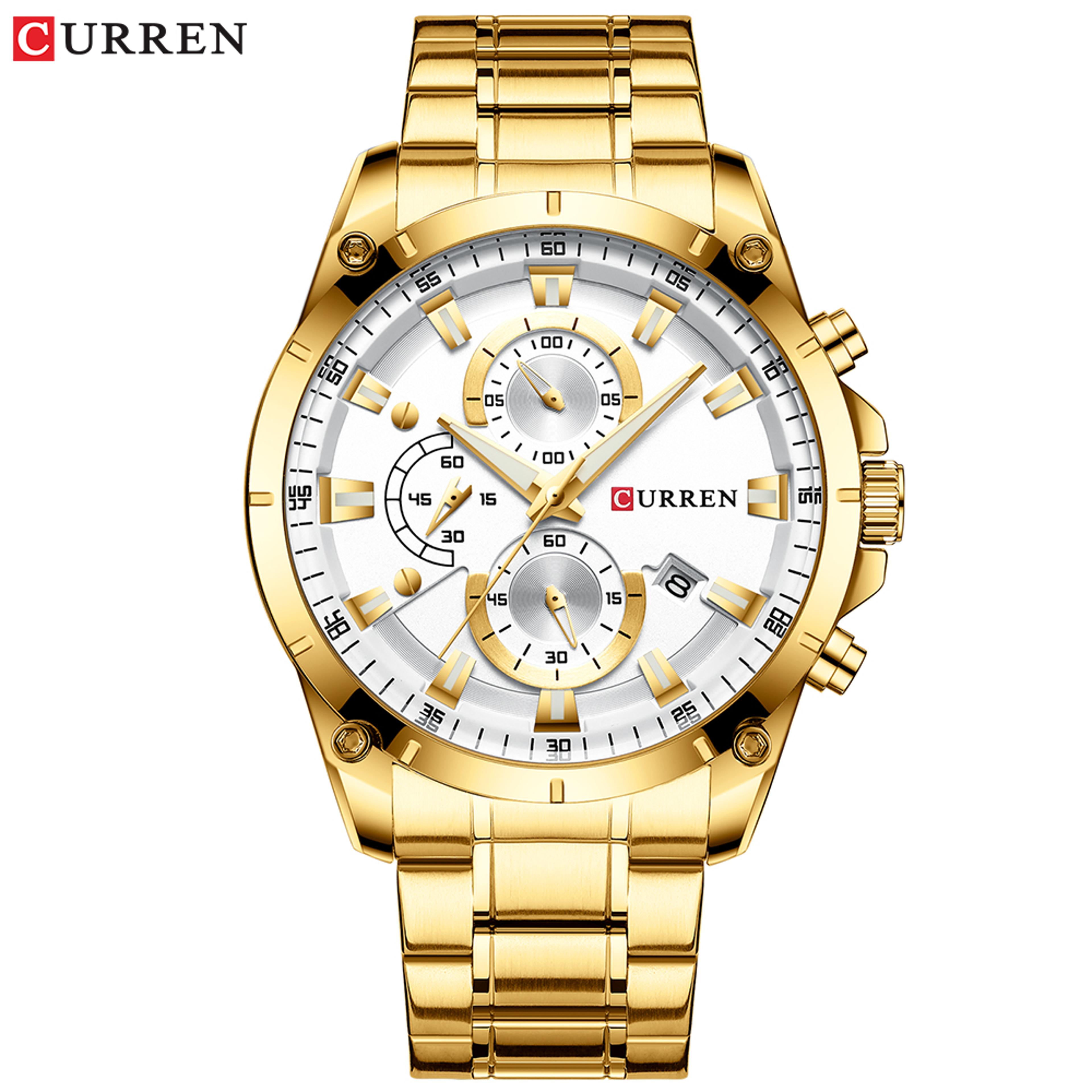 Luxury Automatic Men Watch With Date Display Waterproof Business Casual Wristwatch 6