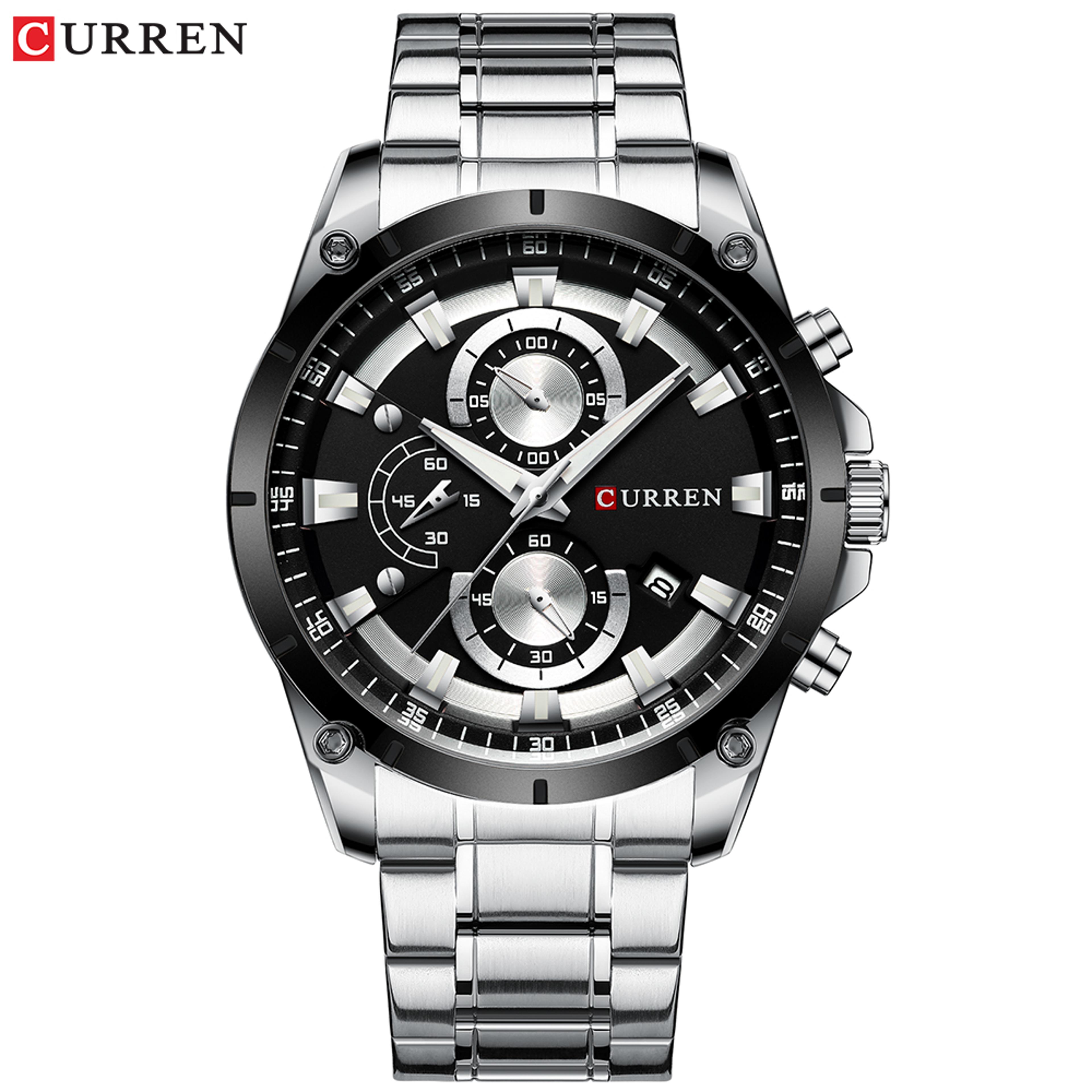 Luxury Automatic Men Watch With Date Display Waterproof Business Casual Wristwatch 7