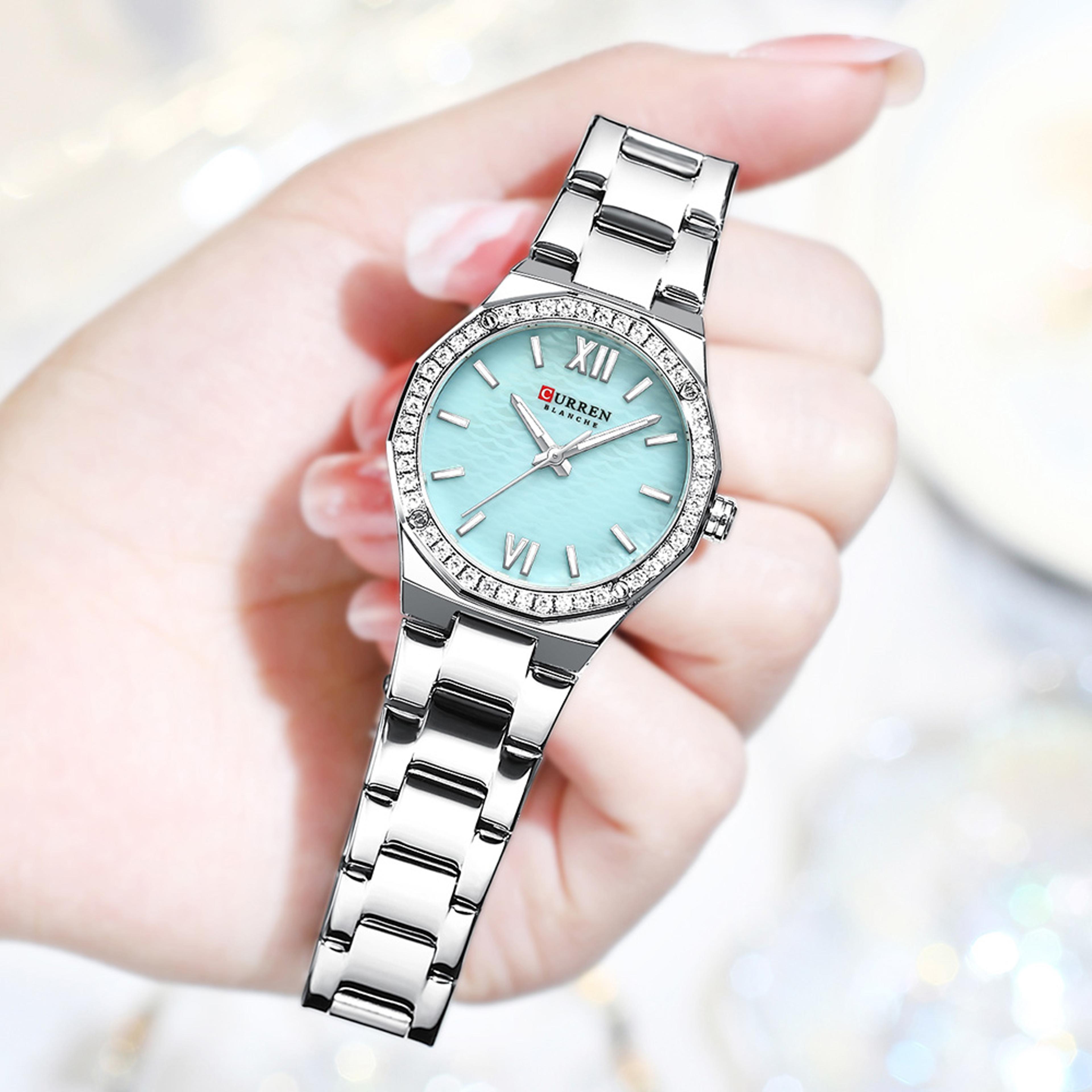 Numeral Ladies Elegant Stainless Steel Watch Minimalist Fashion Wristwatch For Women 2