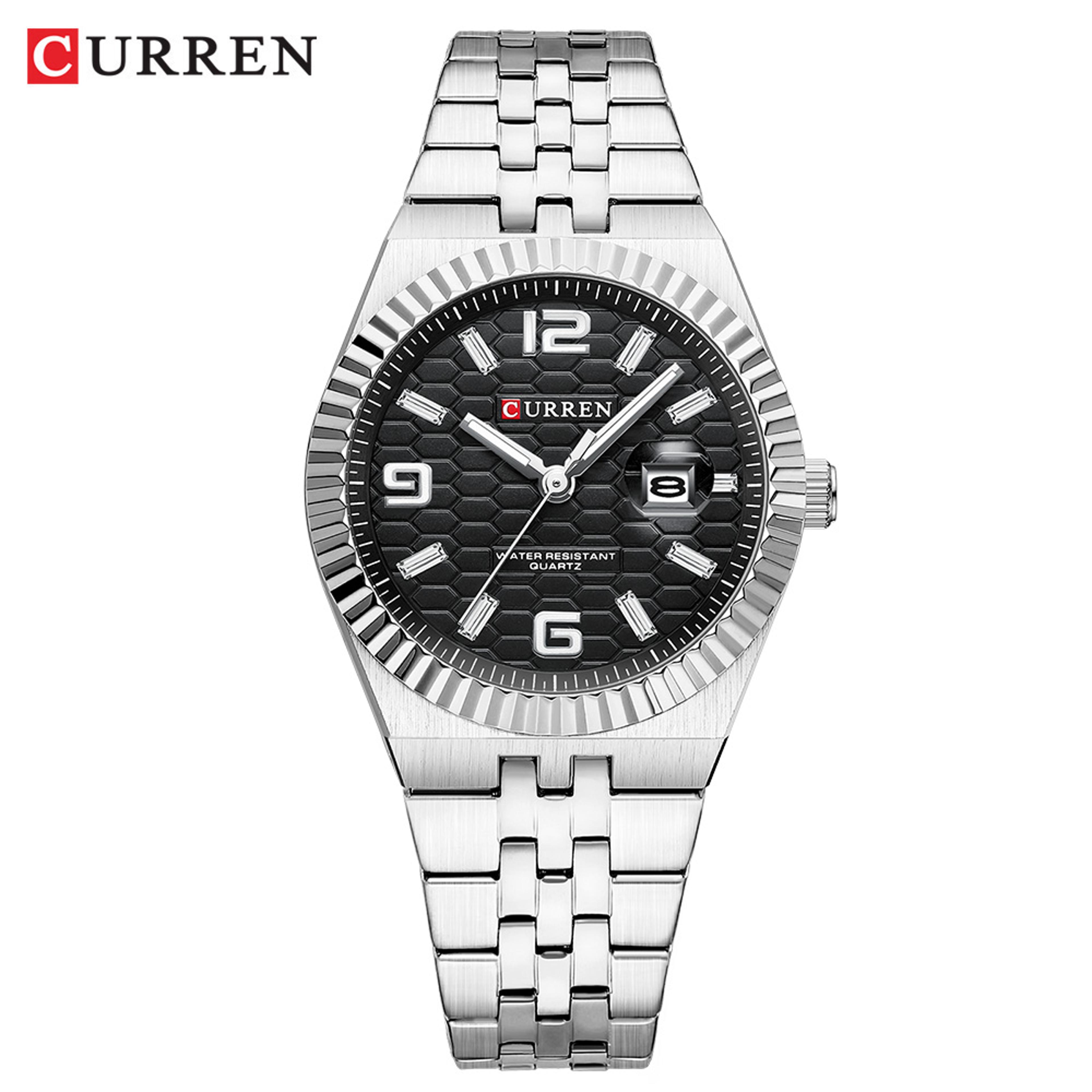 Womens Elegant Stainless Steel Watch Waterproof Ladies Wrist Watch With Date 6