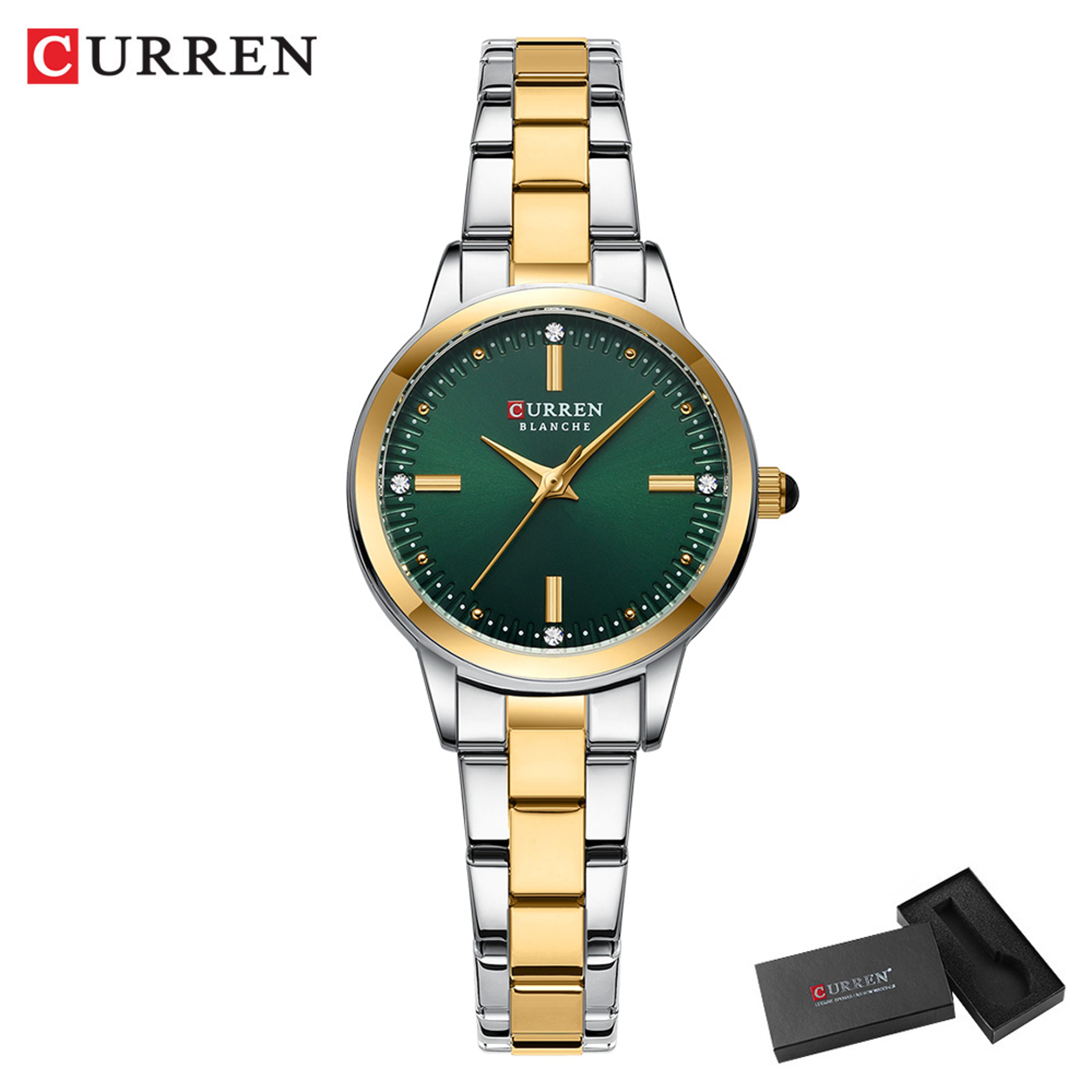 Womens Stainless Steel Strap Watch Minimalist Fashion Elegant Daily Wear Timepiece 5