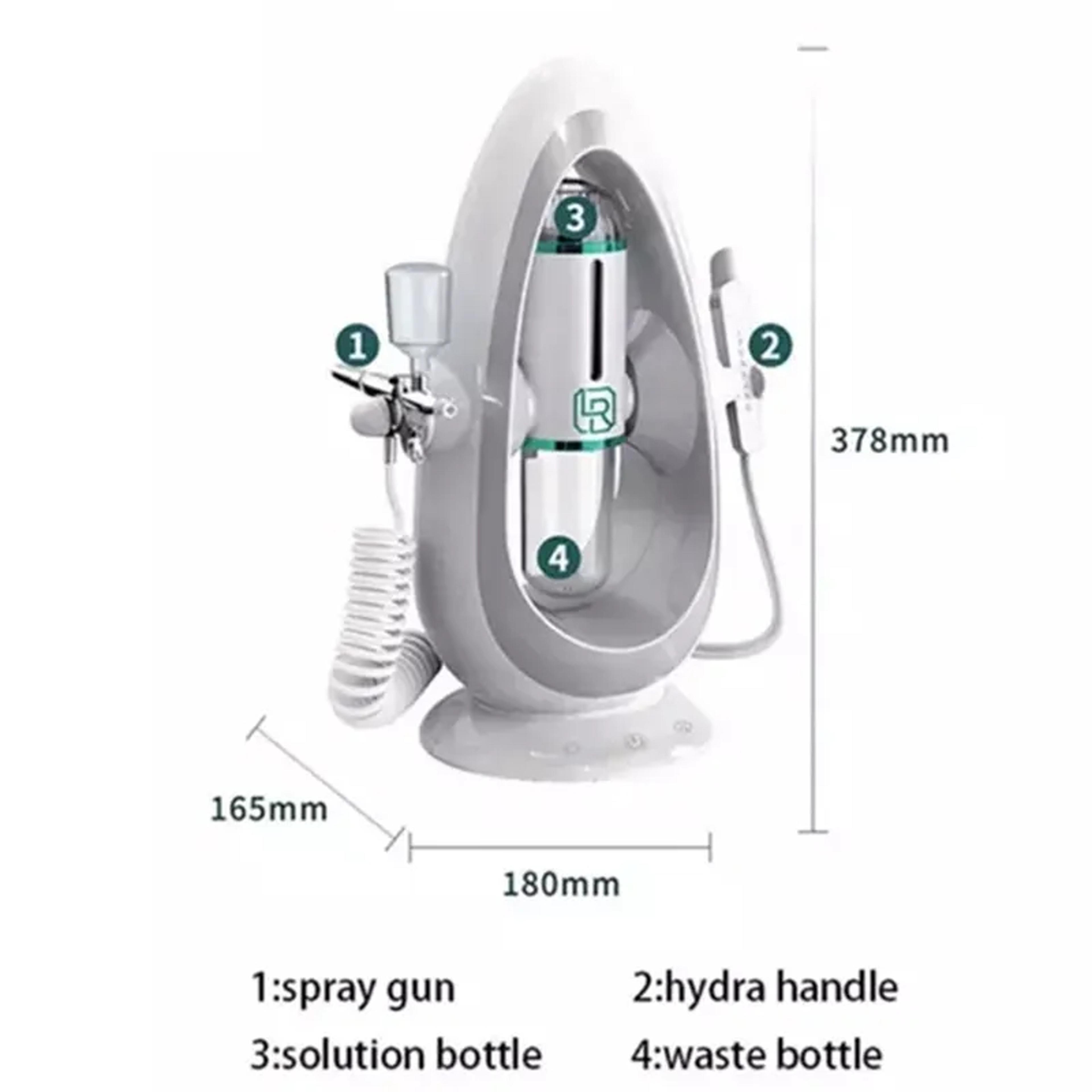 Hydra Dermabrasion Aqua Facial Machine With Oxygen Spray And Blackhead Suction 4