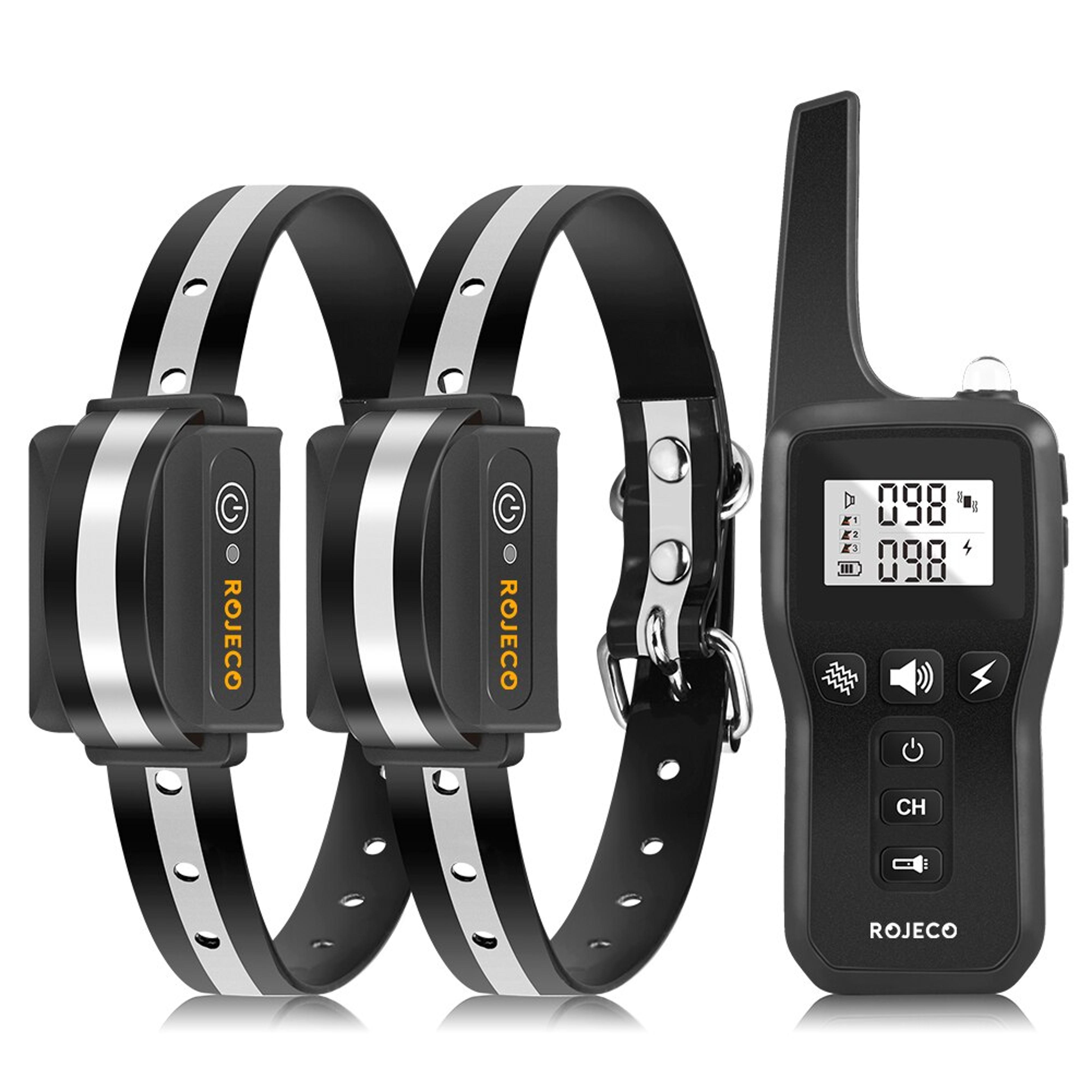 Remote Dog Training Collar Rechargeable Waterproof Bark Control Collar 6