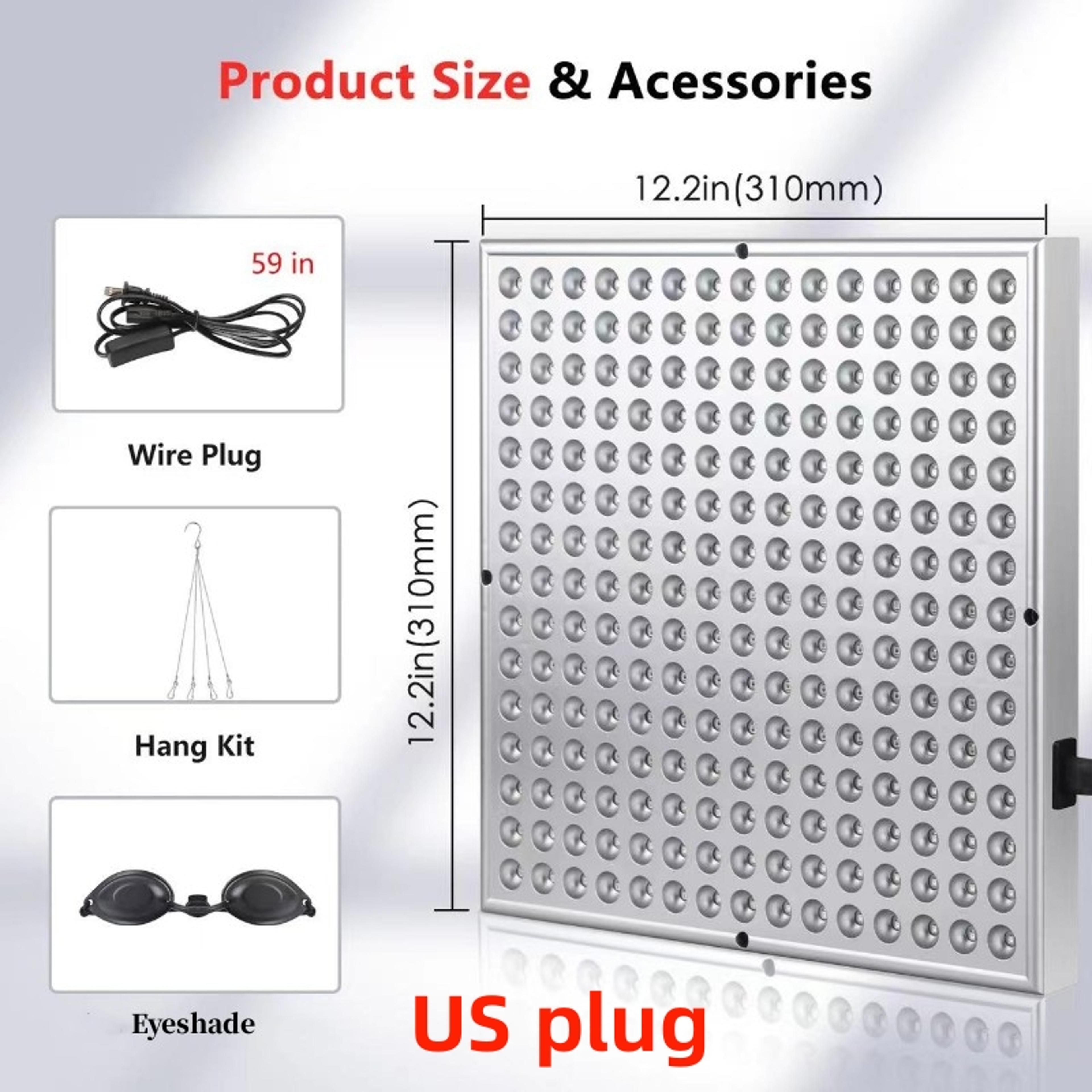 LED Red Light Therapy Panel For Skin Care And Body Recovery 6
