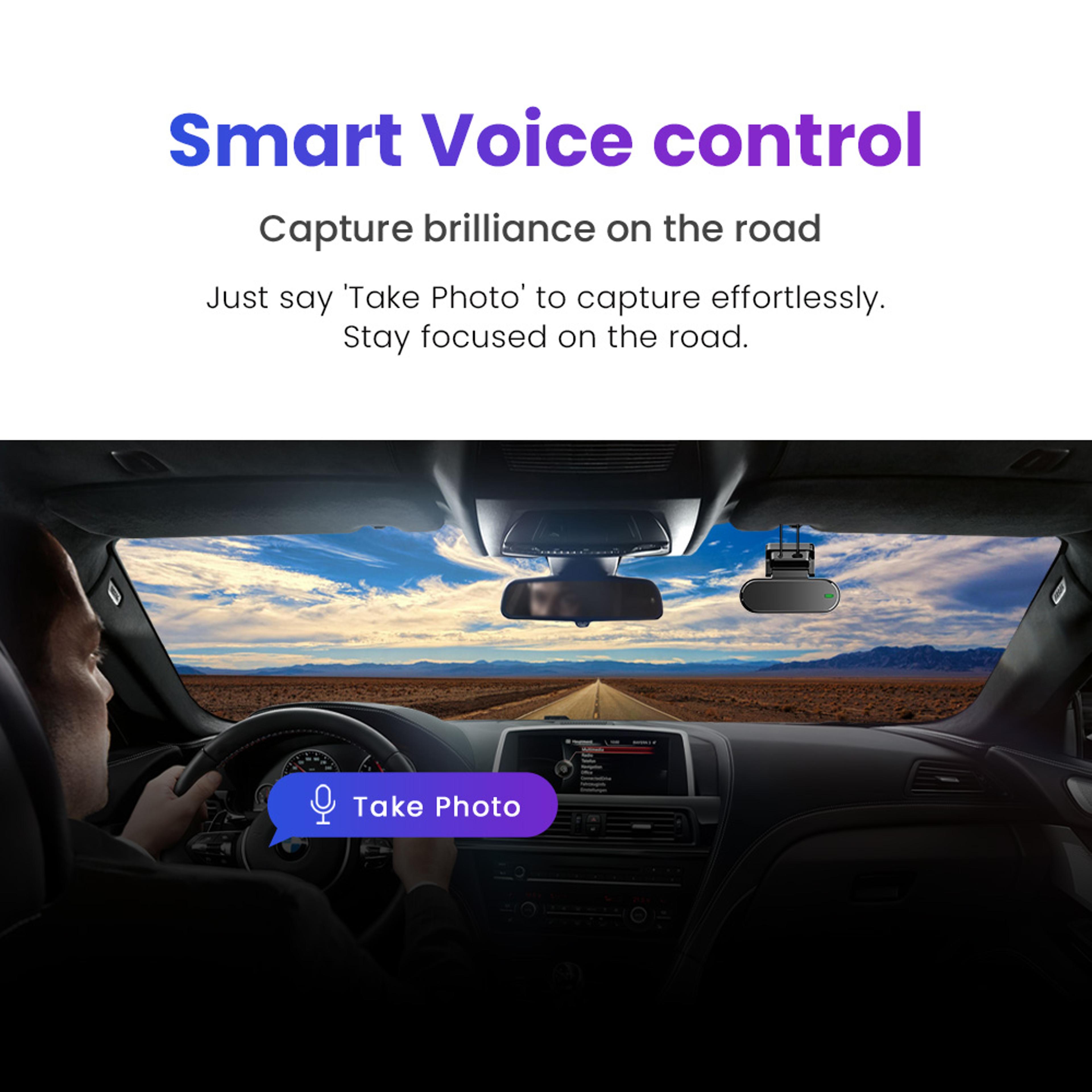 HDR Dash Cam Front Rear Camera With WiFi GPS ADAS Night Vision 2
