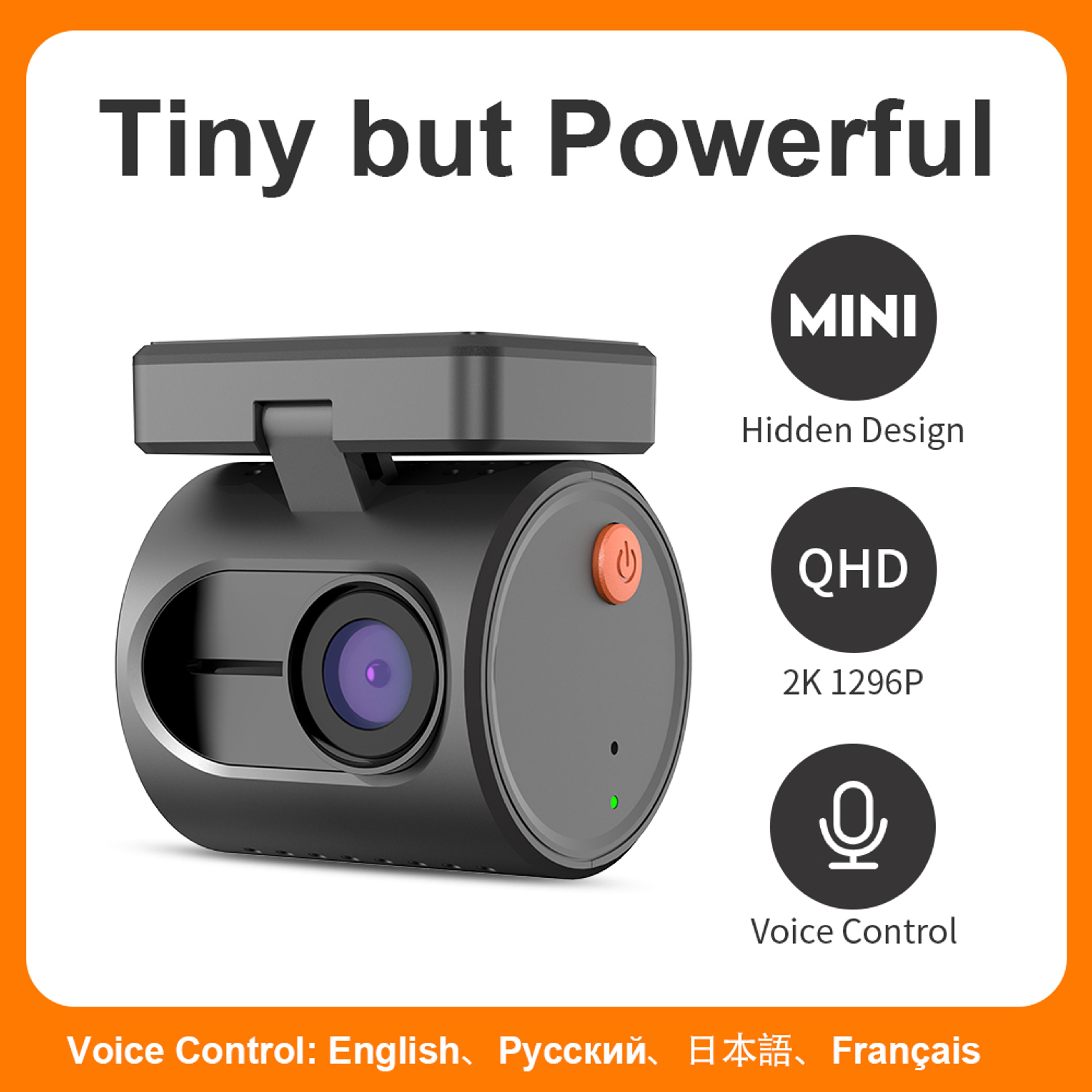 Mini Dash Cam Car Camera With Night Vision WiFi App Control 1