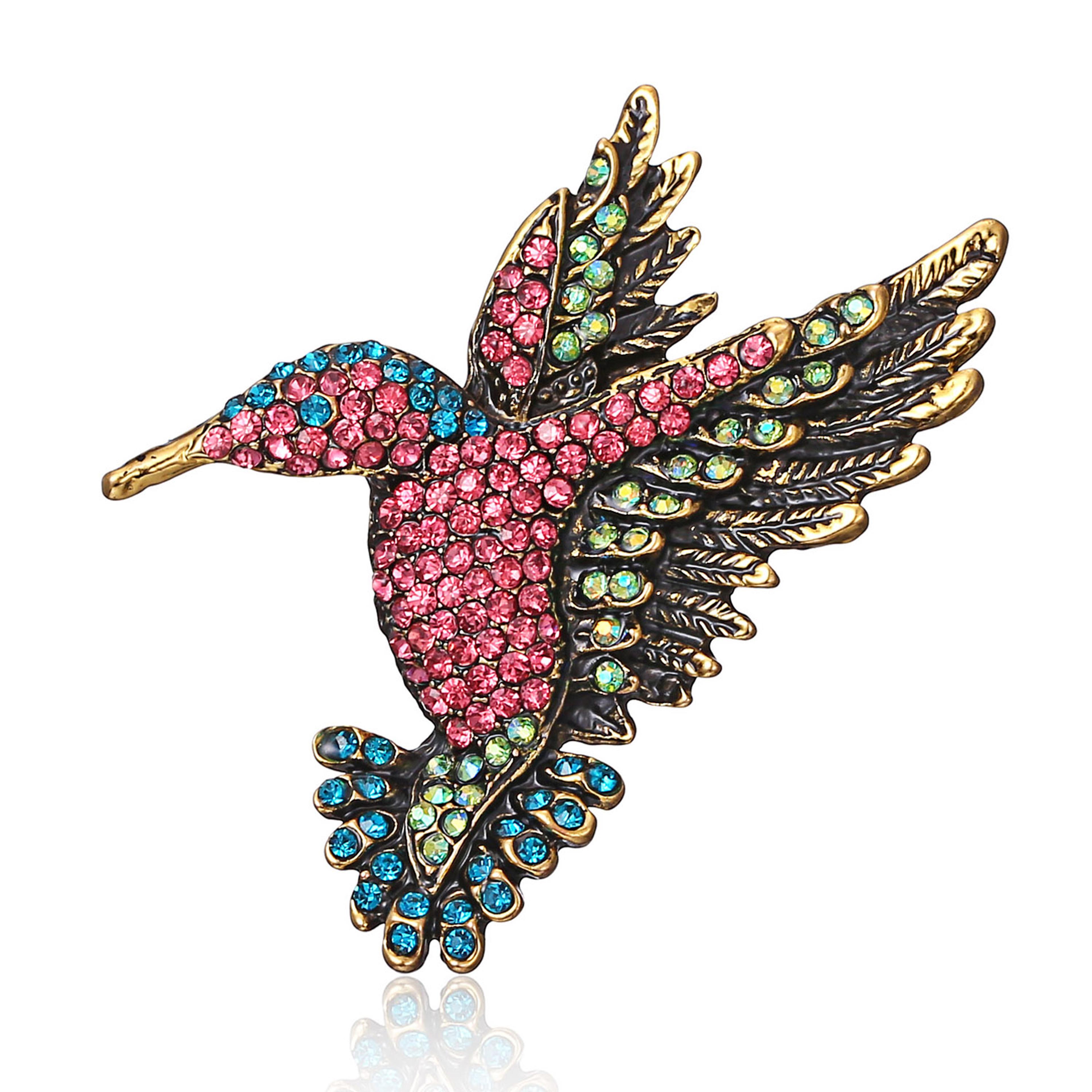 Luxury Zircon Butterfly Brooch Crystal Pearl Insect Jewelry Pin For Women 14