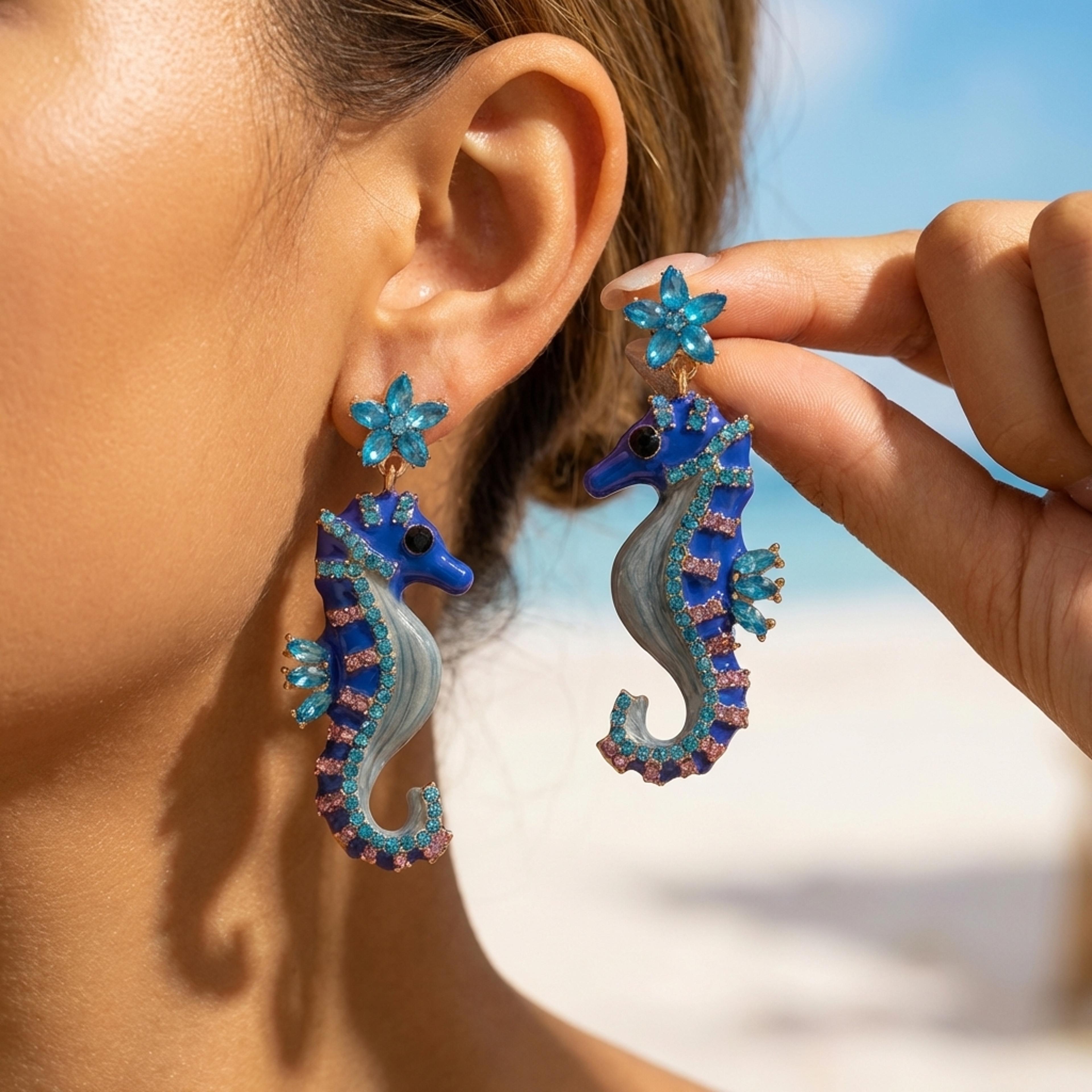 Crab Lobster Earrings Bohemian Beach Jewelry Fashion Gift Accessory 7
