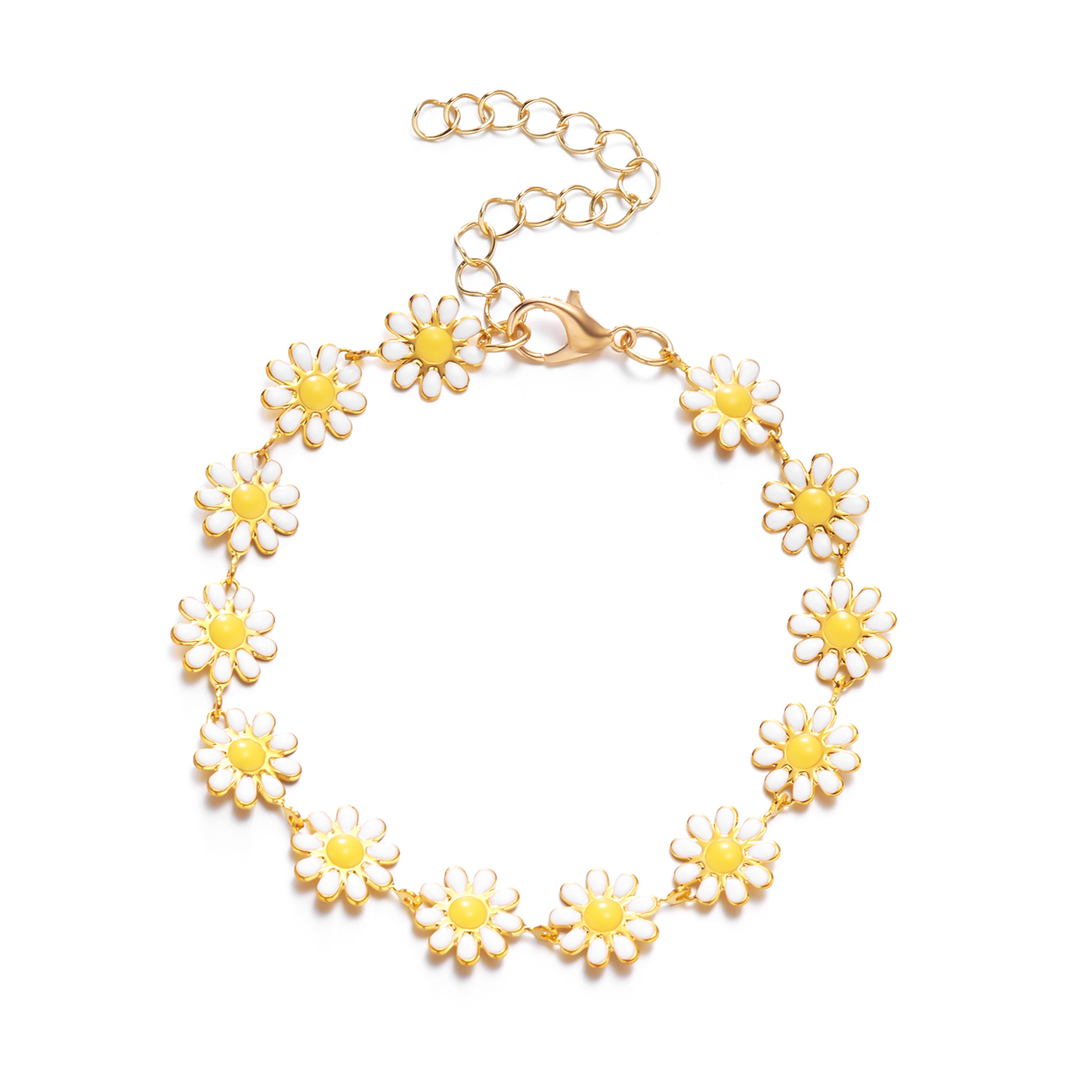 Boho Handmade Star Daisy Bracelet For Women Cute Friendship Rope Jewelry Gift 17