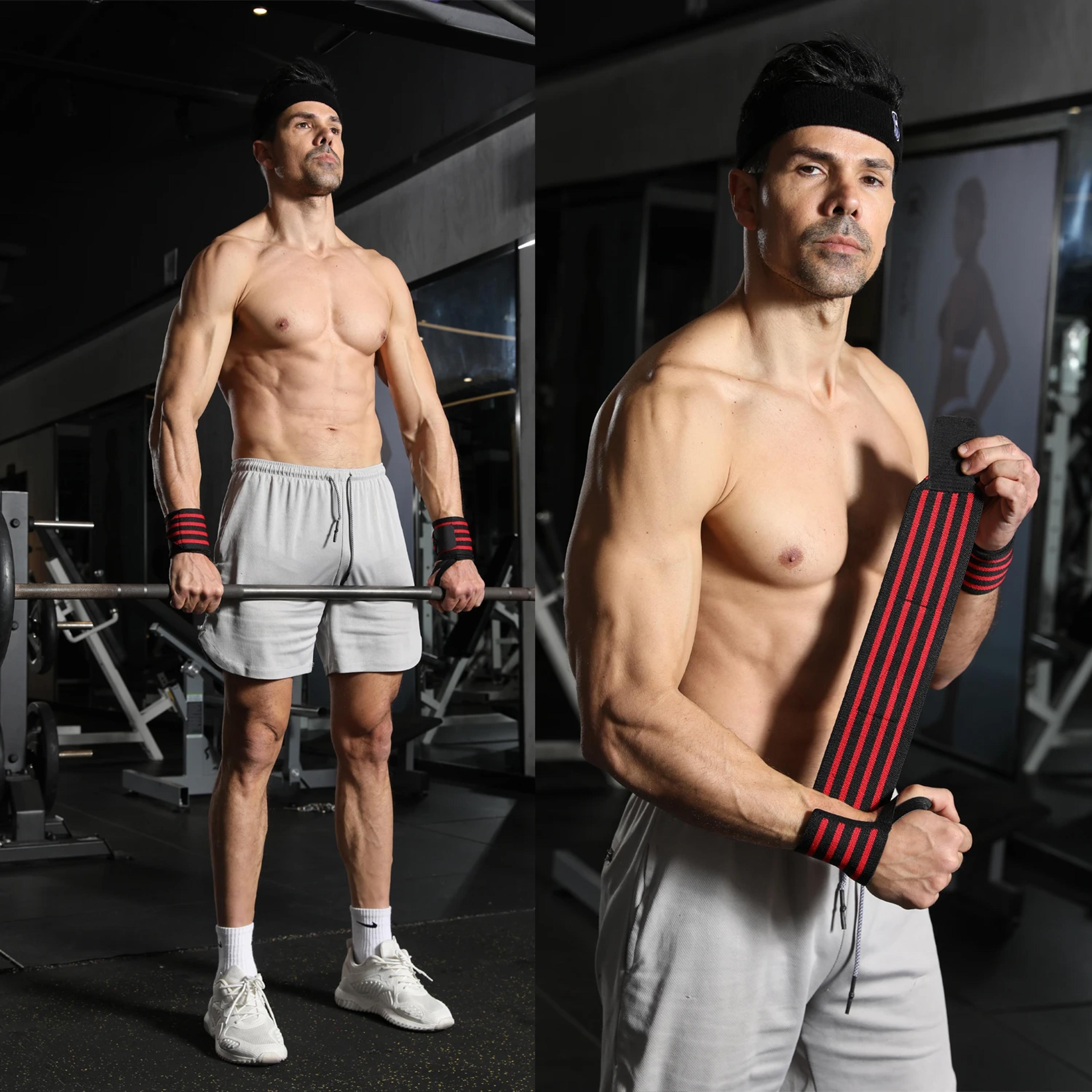 Adjustable Weightlifting Wrist Wraps Gym Support Straps For Strength Training Workout Protection 2