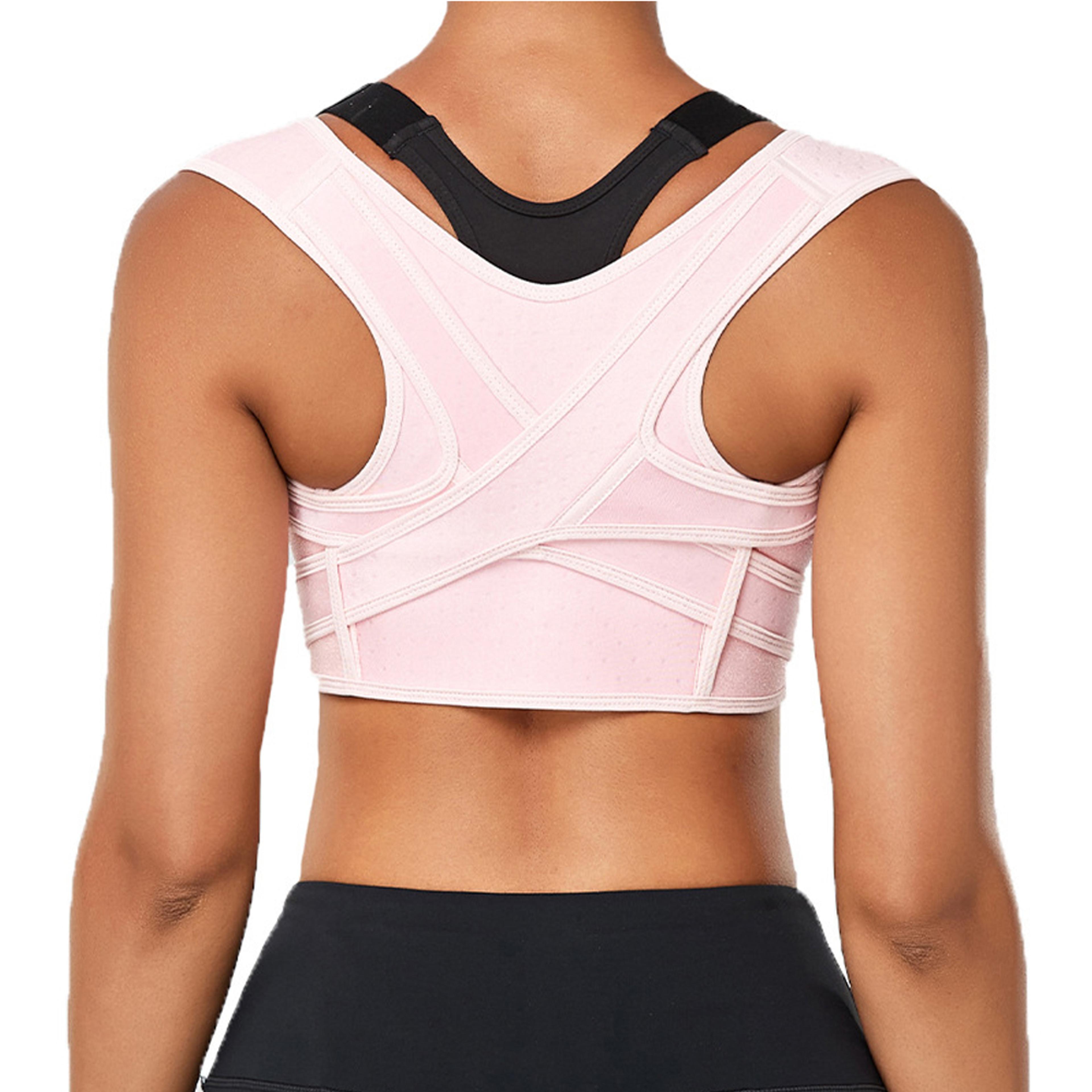 Adjustable Posture Corrector Back Brace Breathable Shoulder Support For Daily Alignment And Comfort 2