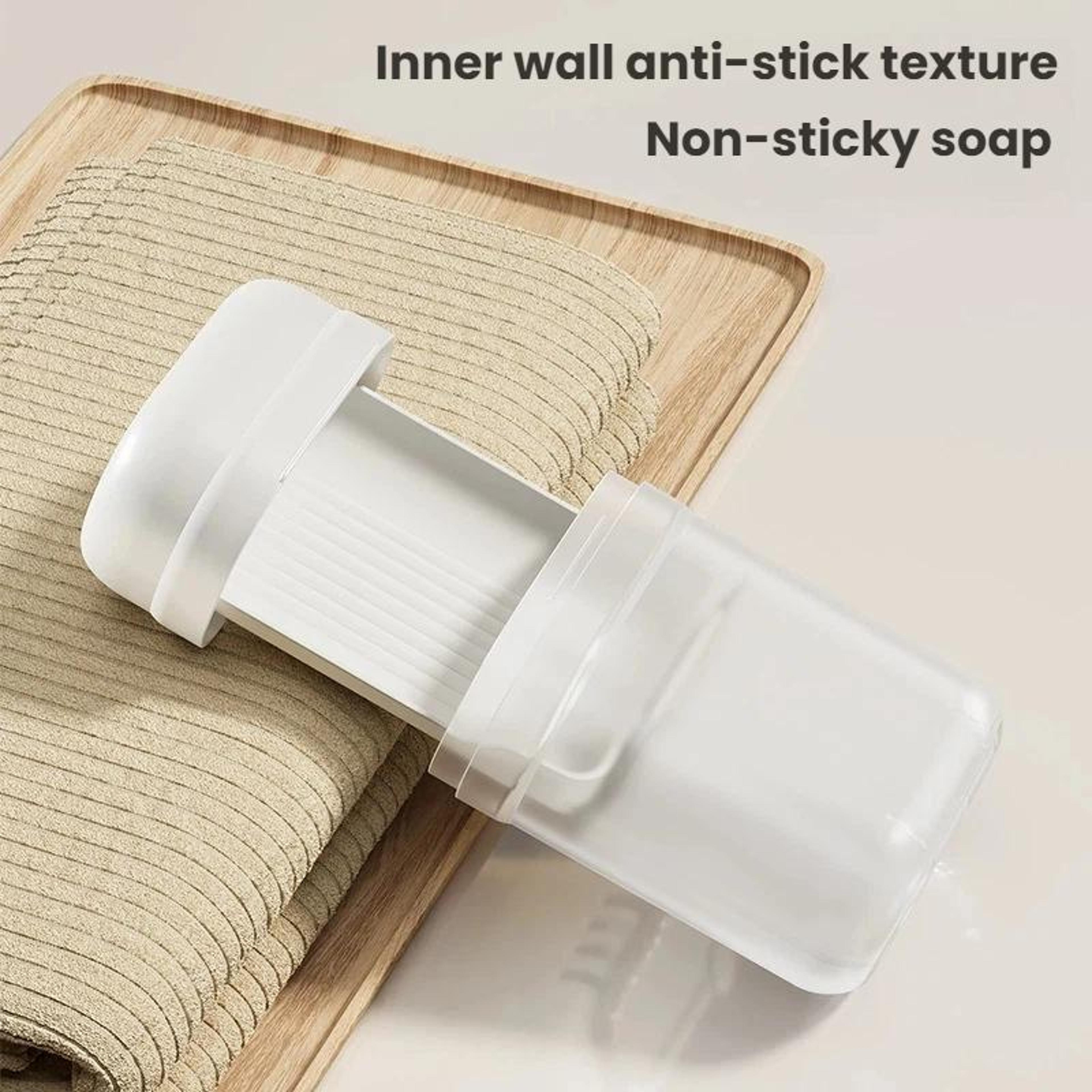 Portable Soap Travel Case With Drainage Vent Leakproof Soap Box 2
