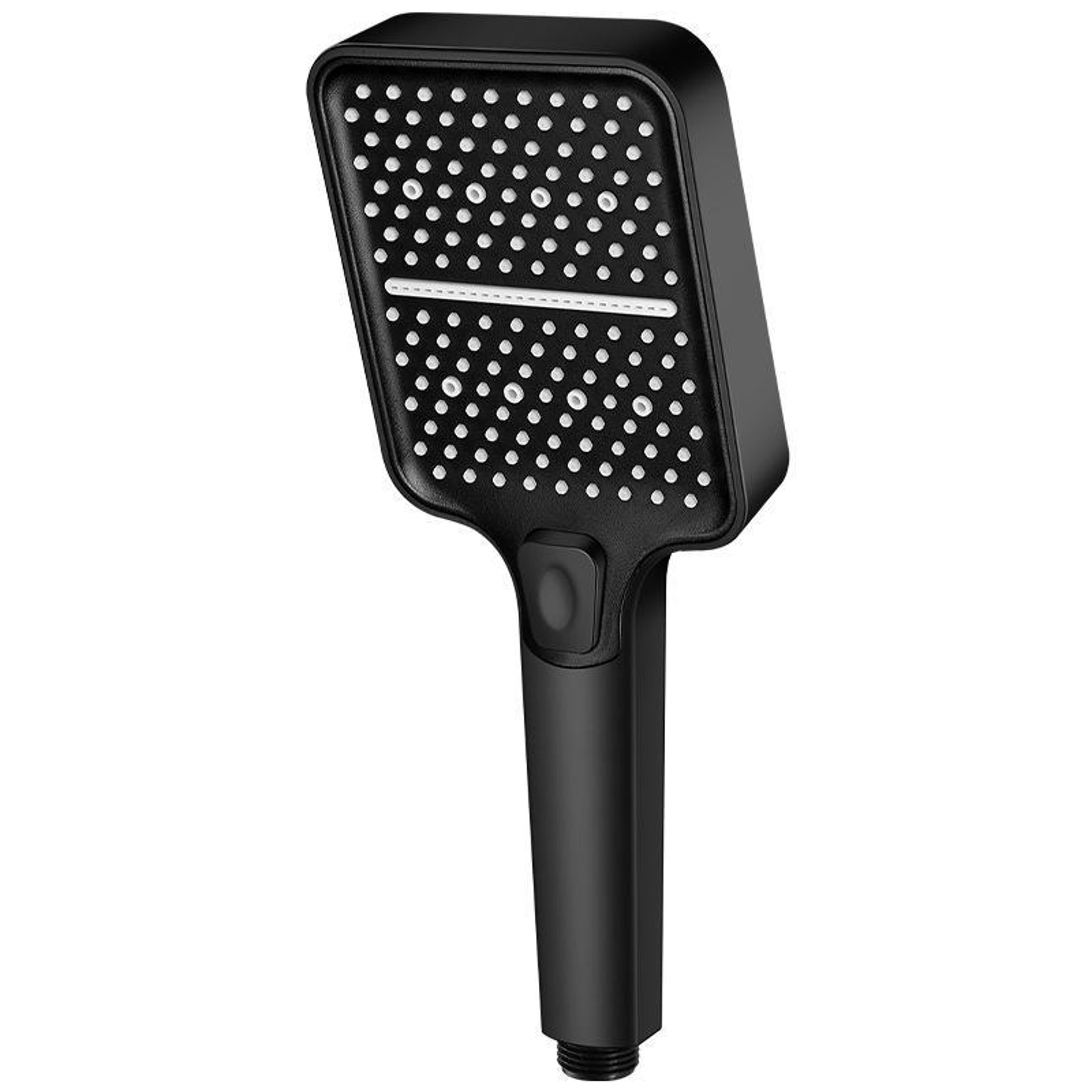 high pressure shower head with 3 spray modes large panel rain shower head