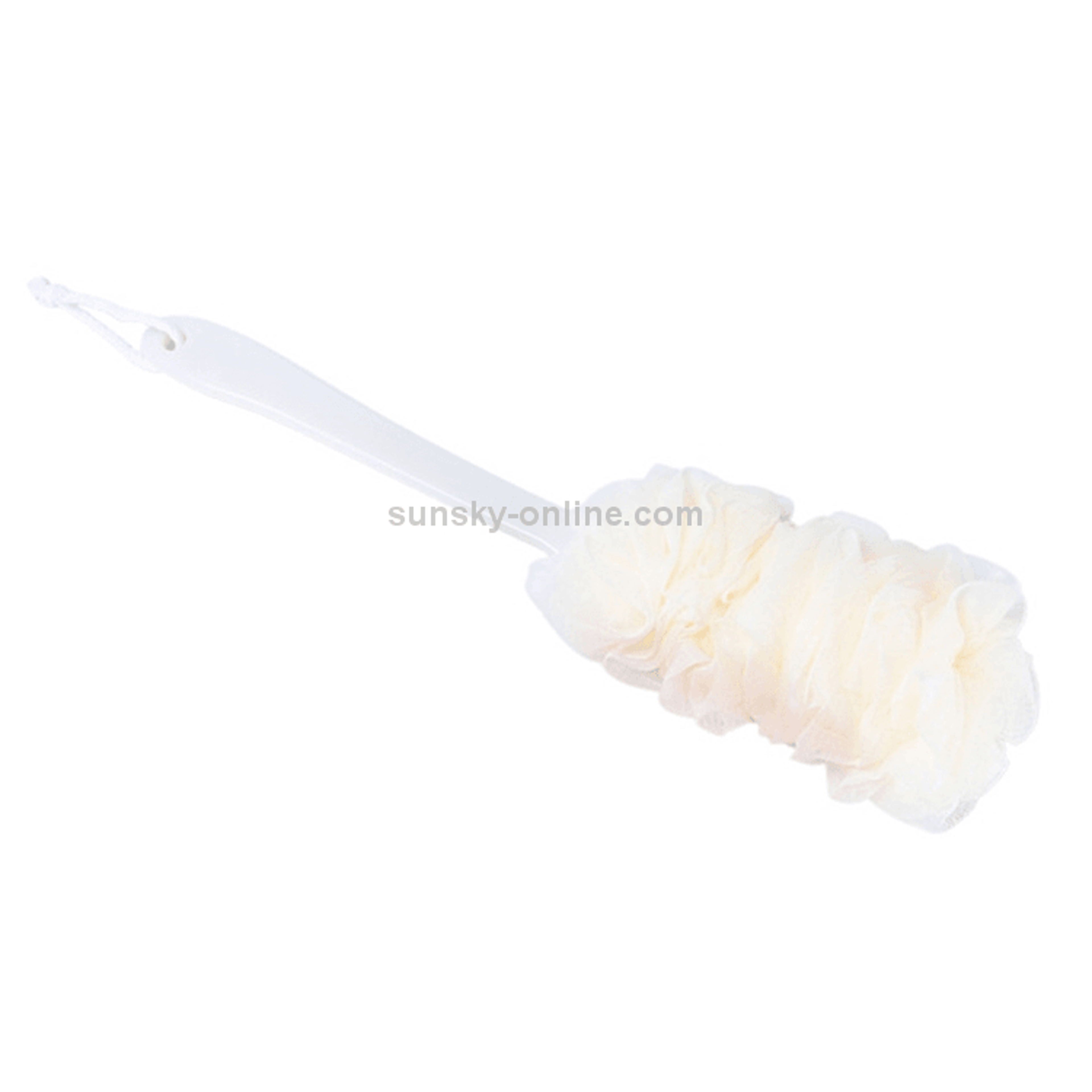 Non Slip Long Handle Bath Brush For Back Exfoliation Soft Mesh Shower Scrubber 8
