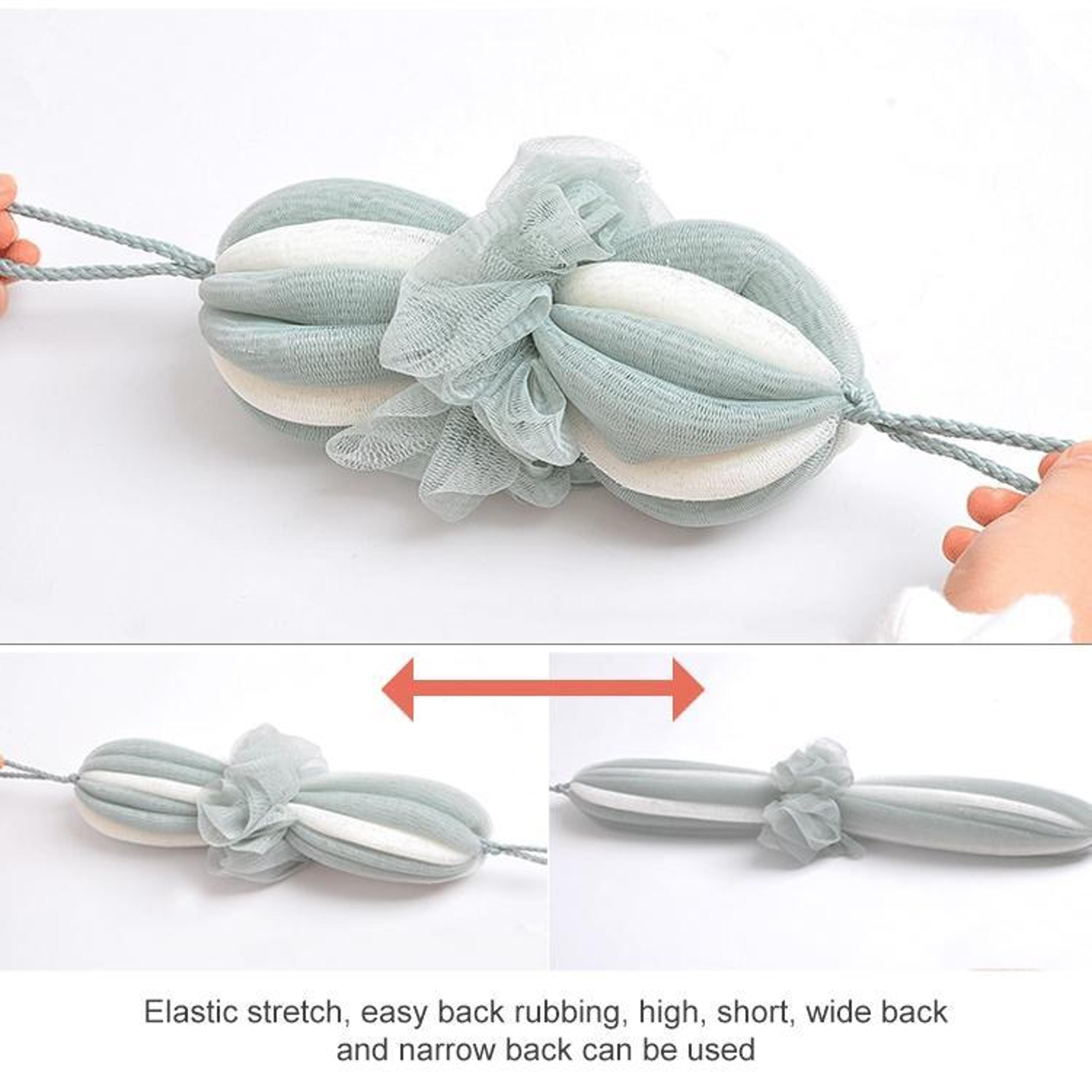 Exfoliating Back Scrubber Bath Towel Long Mesh Body Wash Brush 6