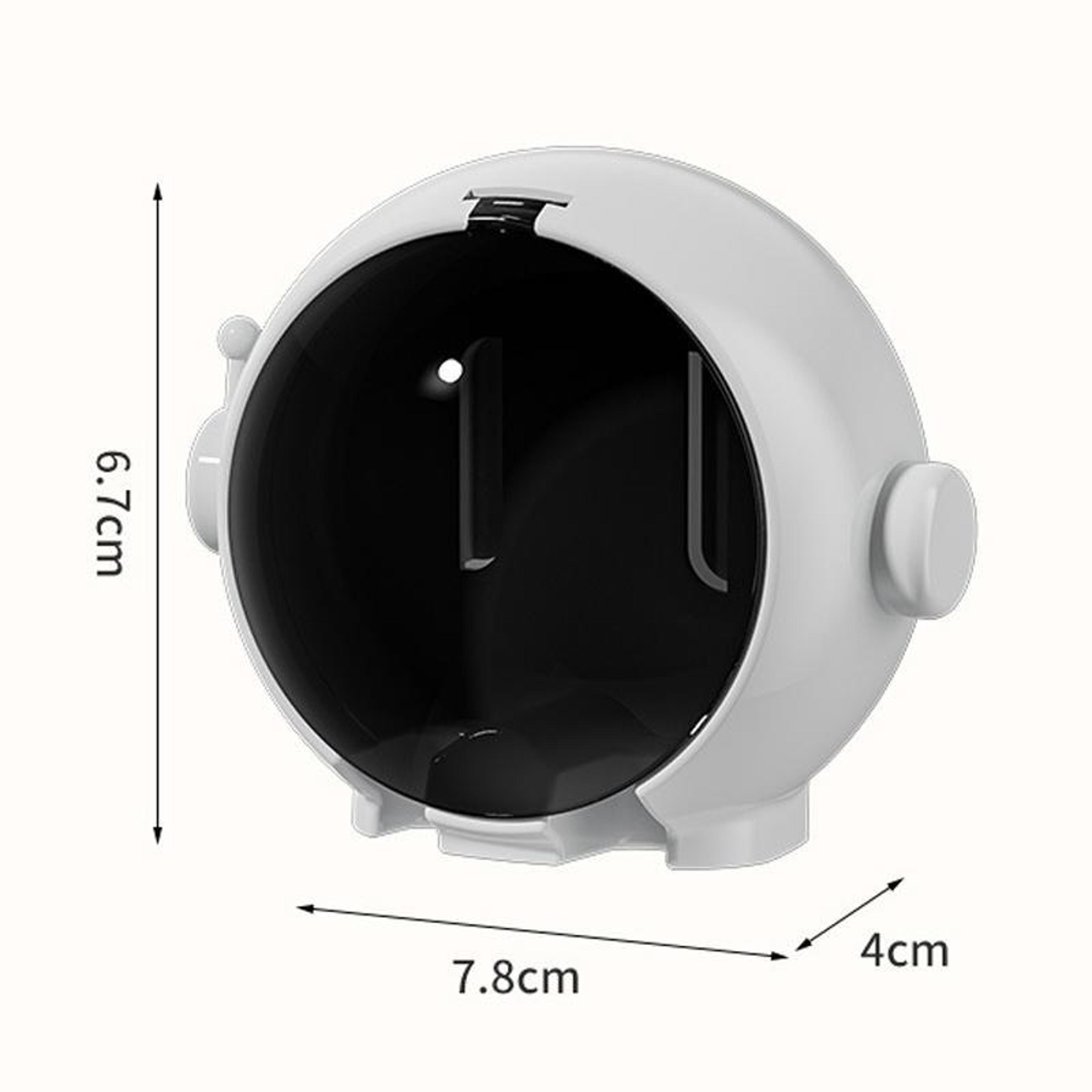 Cartoon Wall Mounted Toothbrush Holder No Drill Bathroom Shelf Organizer With Drain Design 2
