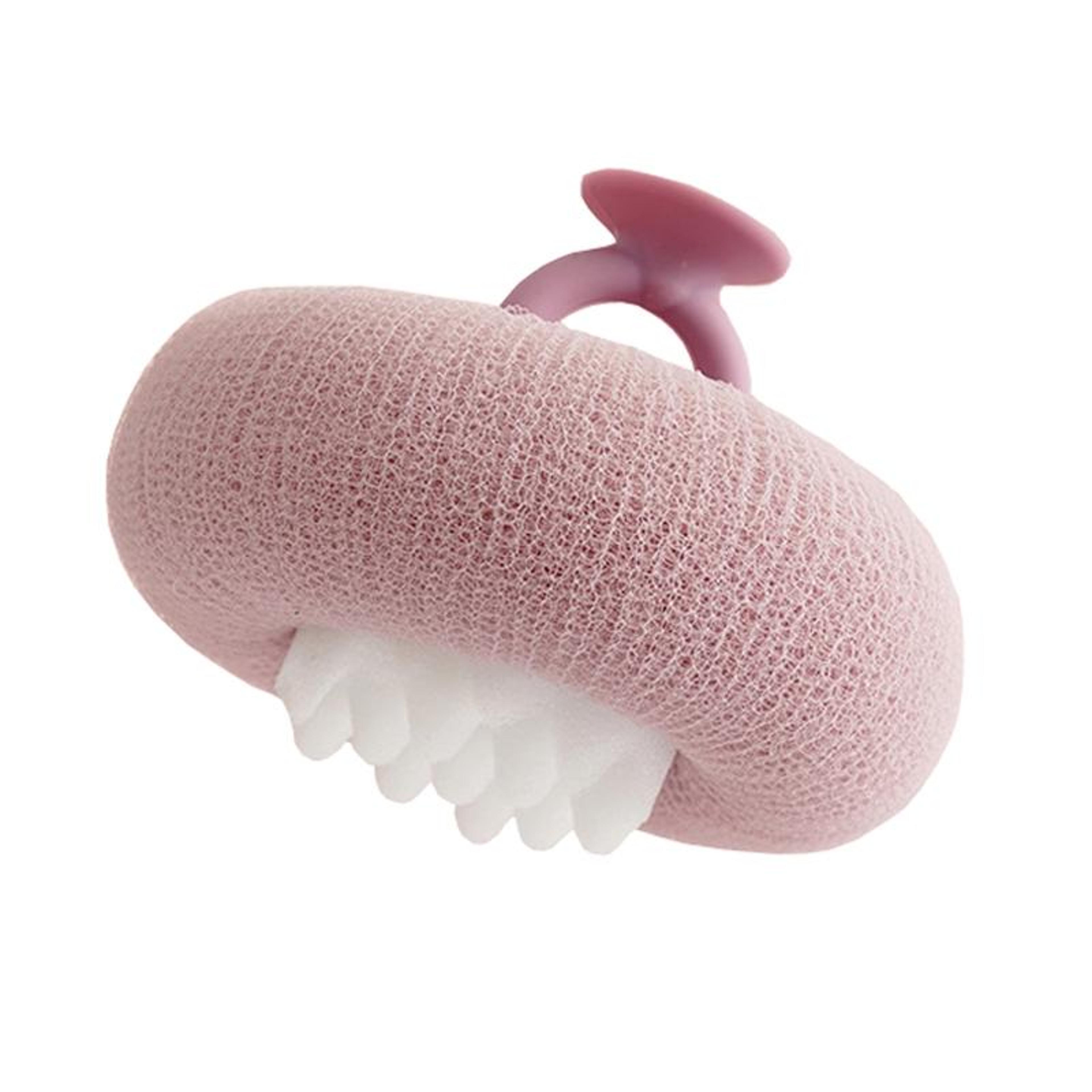 Sunflower Suction Cup Back Scrubber Shower Ball For Deep Clean  Easy Bathing 1